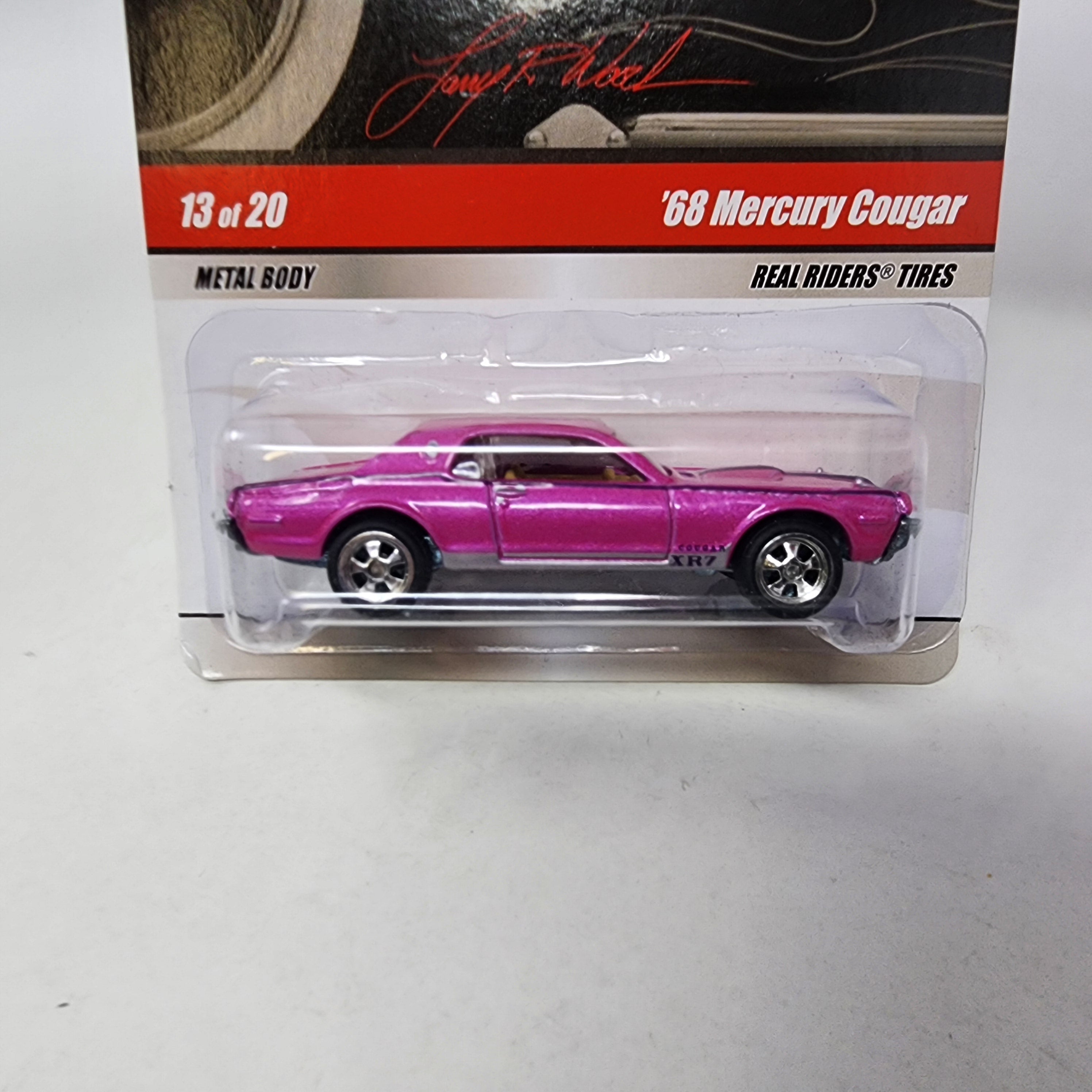 '68 Mercury Cougar * Pink * Hot Wheels Garage Larry's、mySite、hgirdovlk