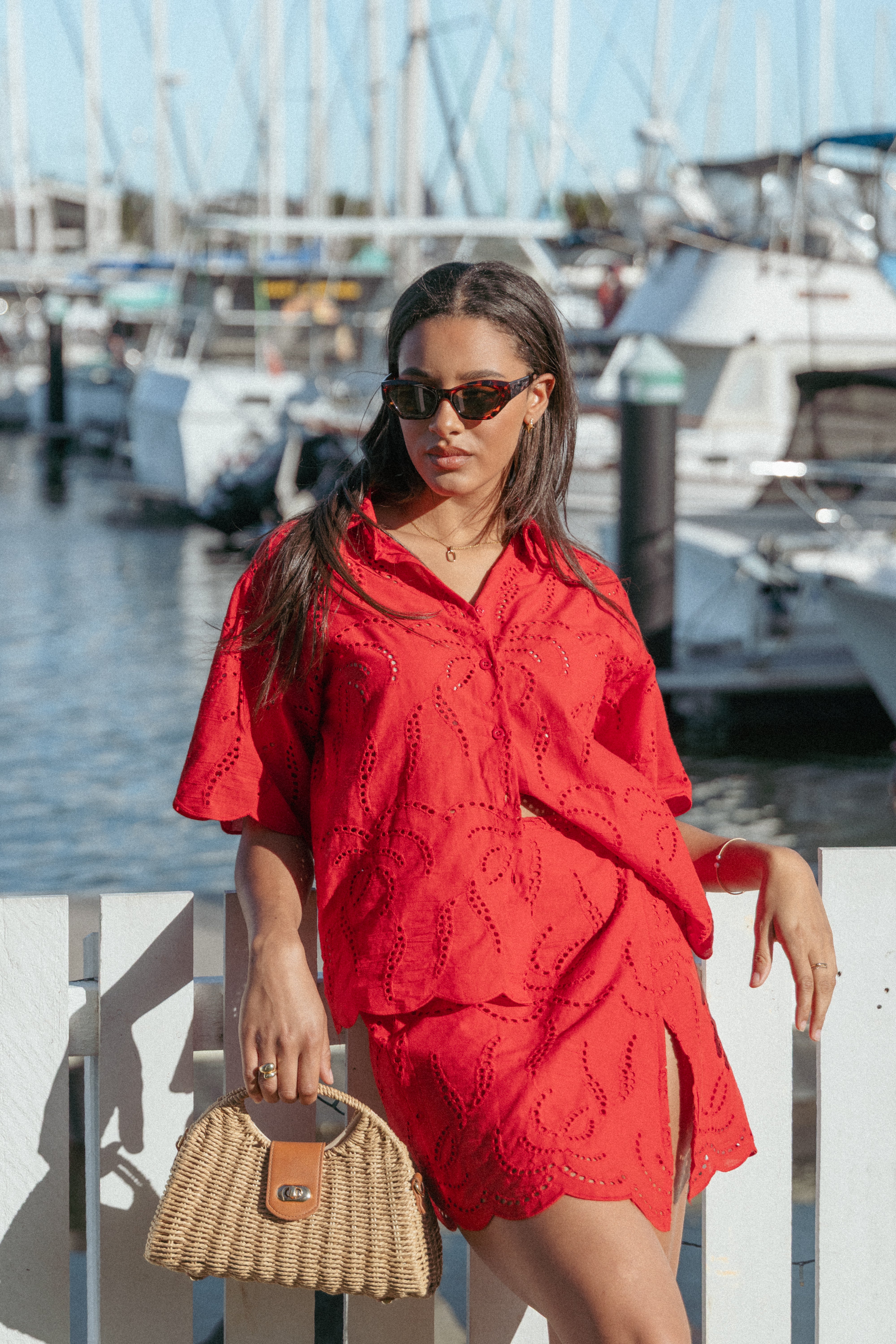  Gallie Skirt Set - Red、mySite、sugarbowlscore