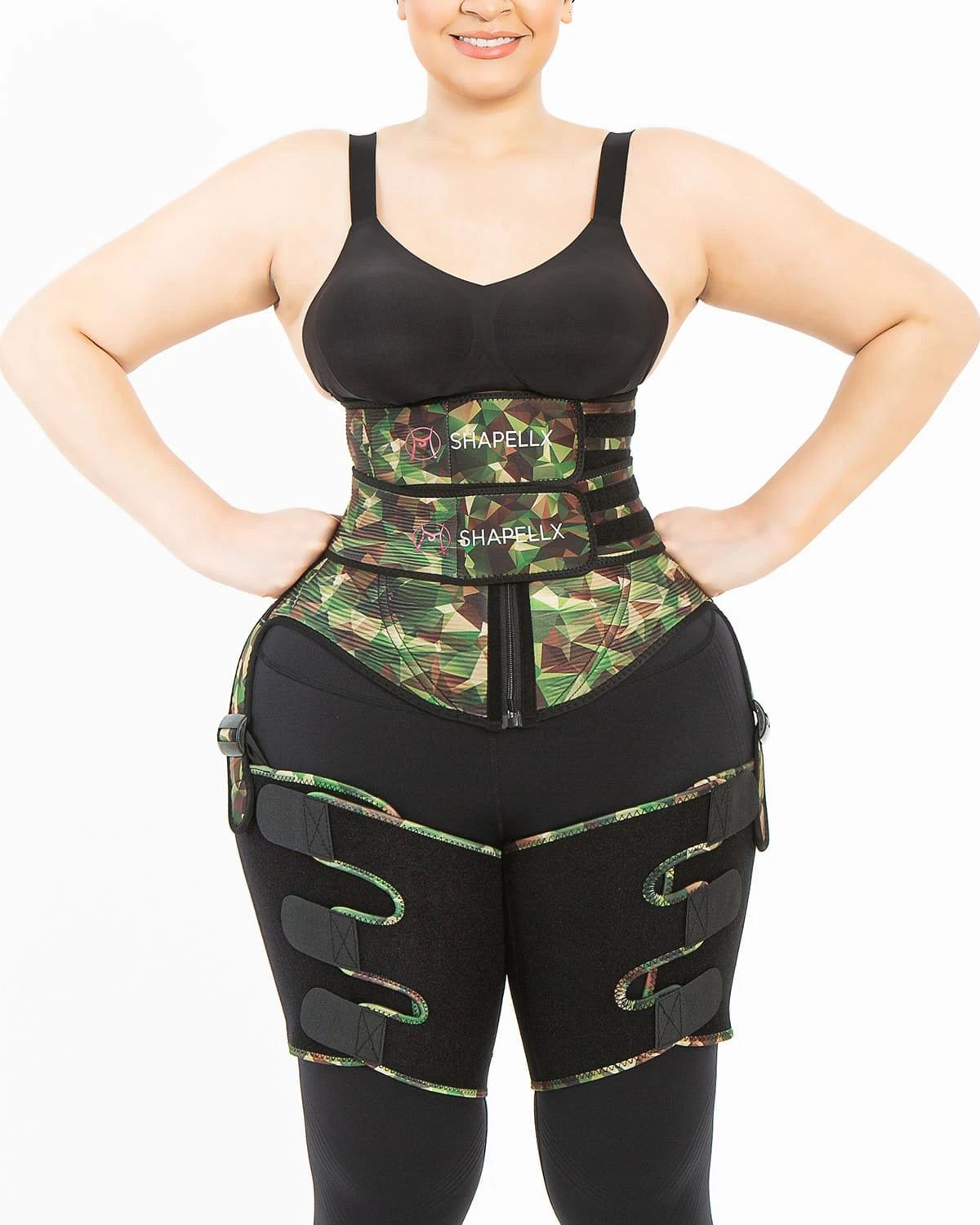 NeoSweat® 3 in 1 Tie Dye Waist and Thigh Trimmer Butt Lifter、mySite、bengalsvssteelers