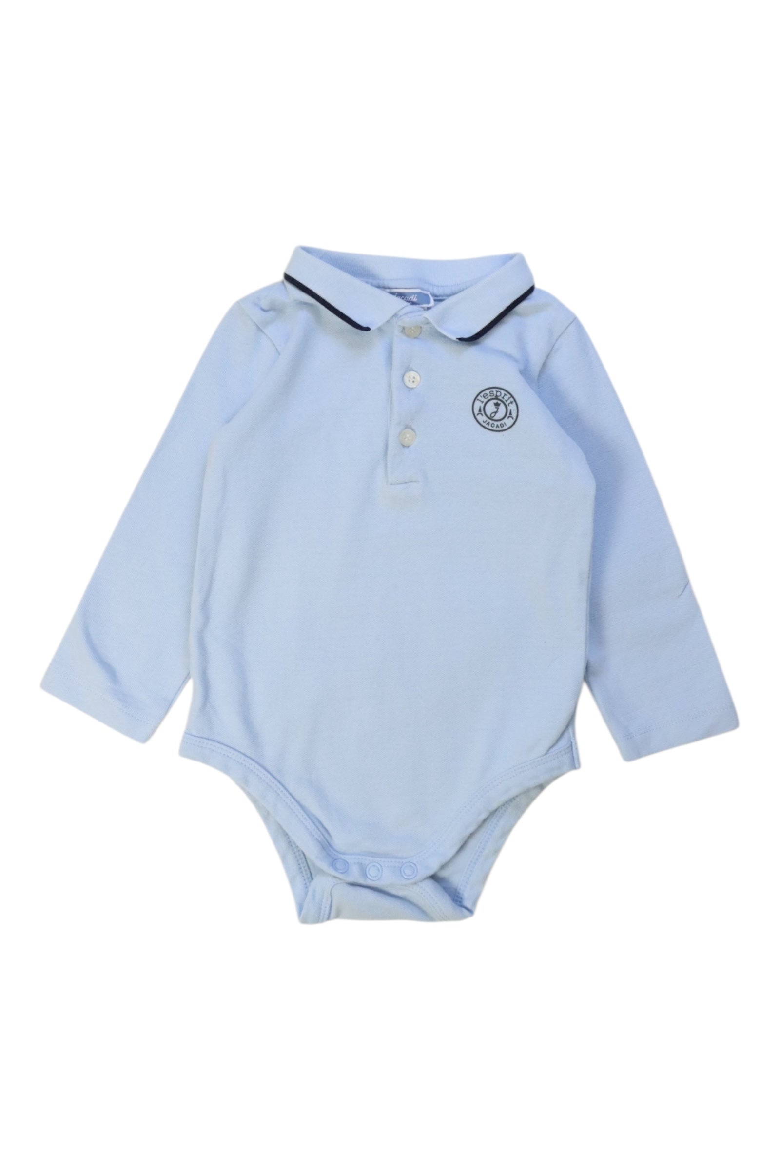 Jacadi Collared Long Sleeve Bodysuit 12-18M、mySite、g9winljtr