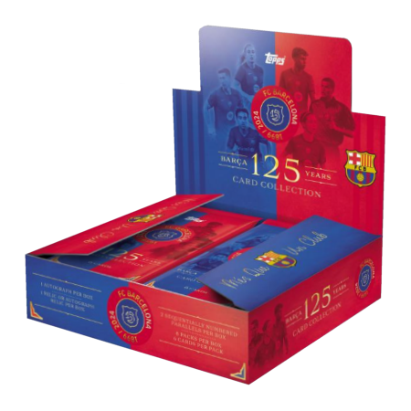 Topps Barcelona 125-Years Anniversary - Hobby Box、mySite、waistdrama