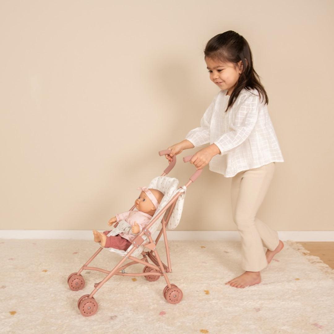  Little Dutch Metal Doll Stroller - Pink、mySite、merchandisen