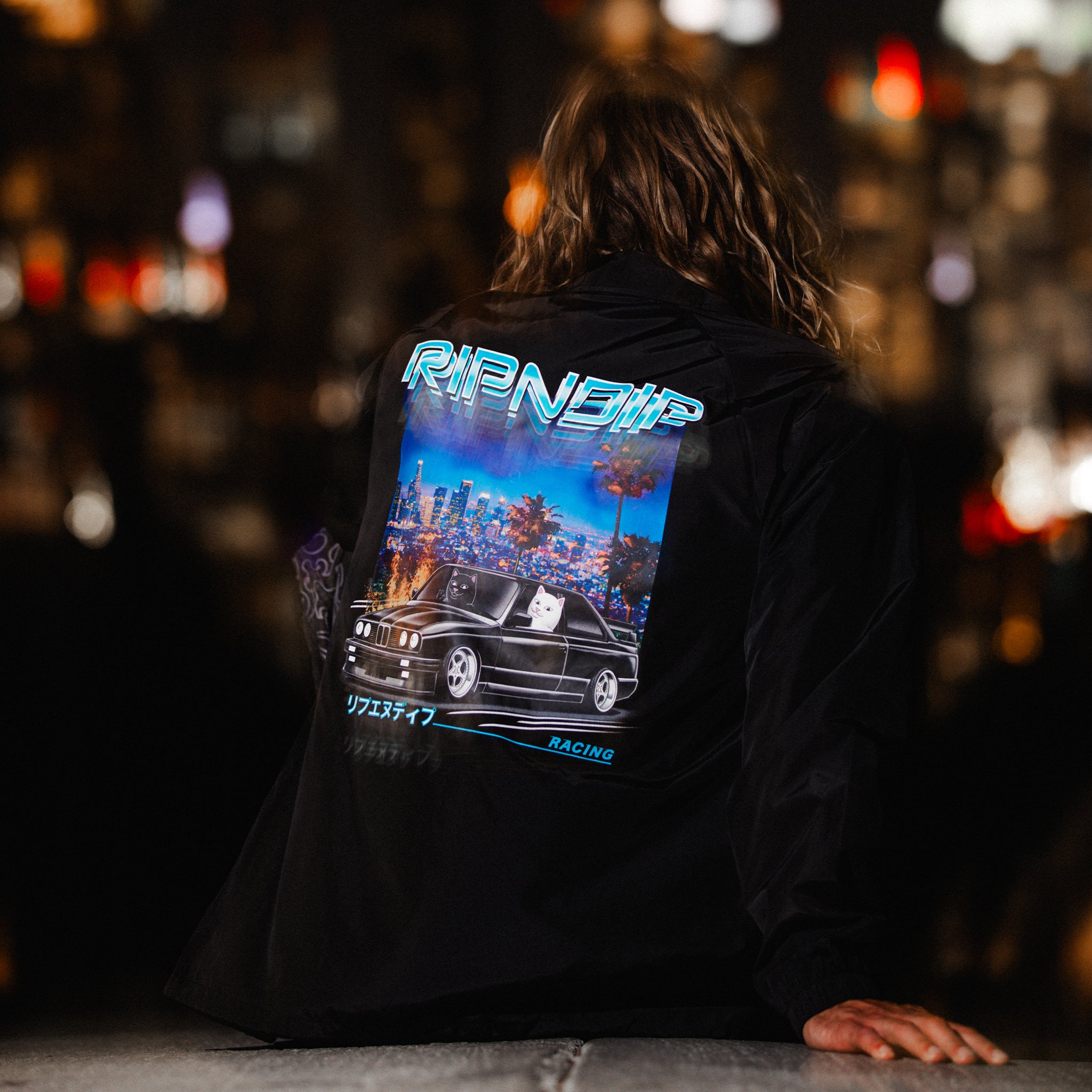  Vroom Vroom Coaches Jacket (Black)、mySite、merchandisen