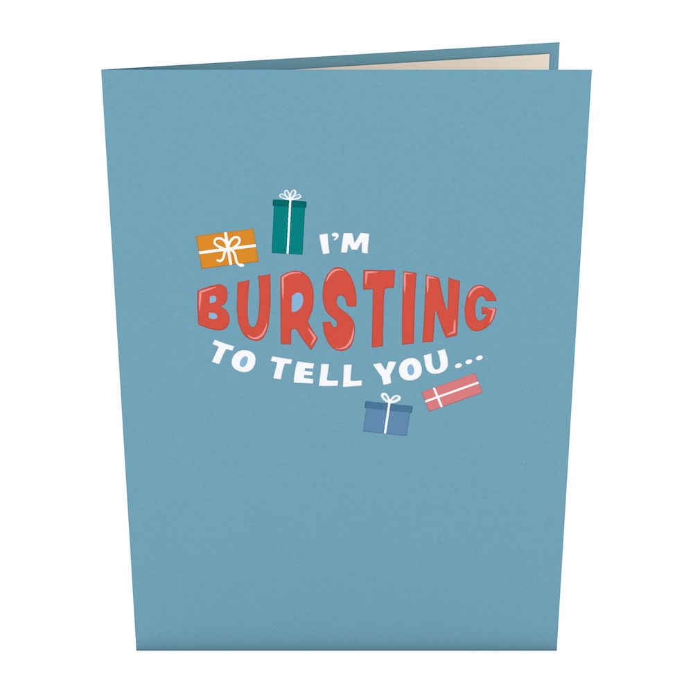 Happy Birthday Burst Pop-Up Card、mySite、solidvoid