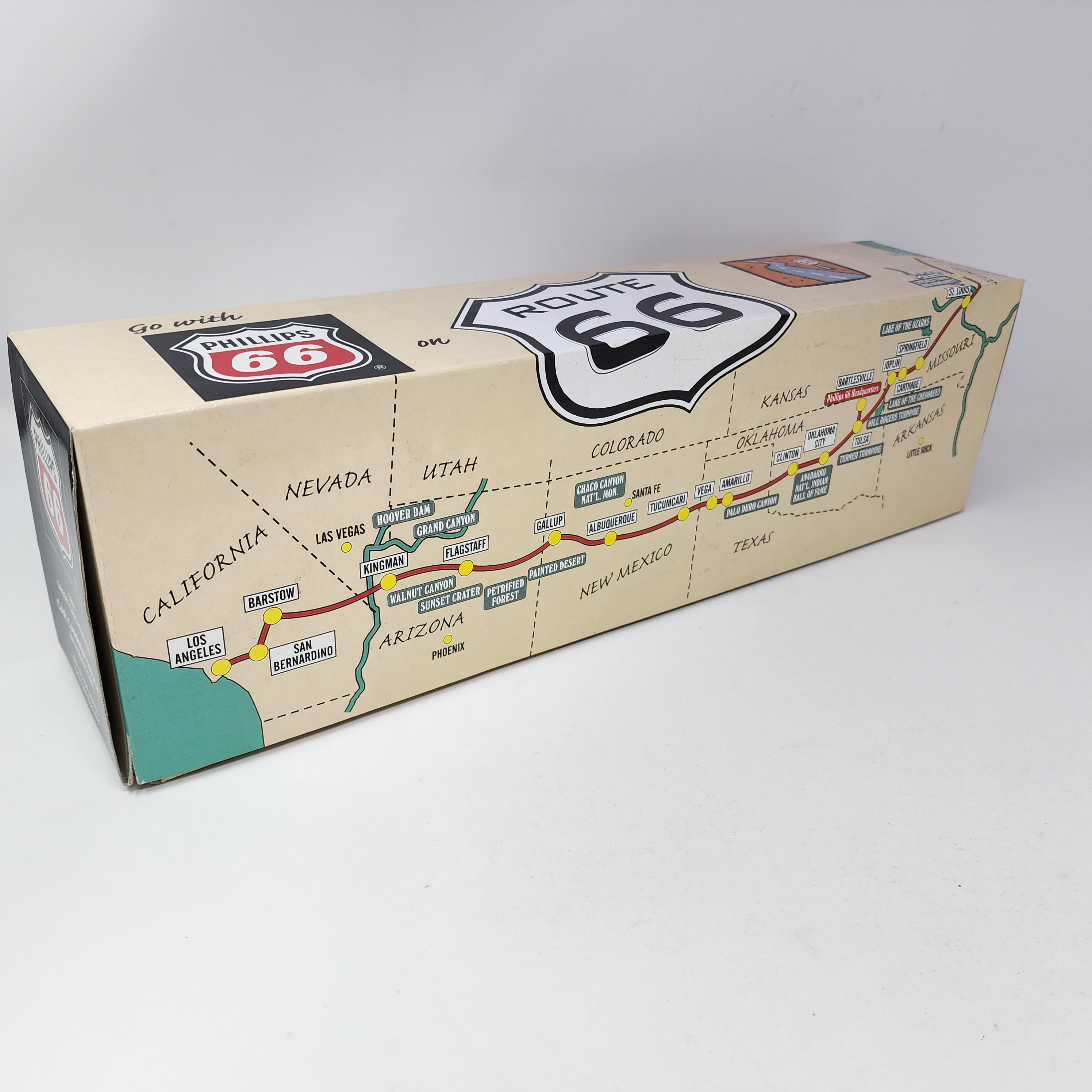 Semi Car Hauler & Corvette Phillips 66 TropArtic w/ Box 1:32 Scale Semi、mySite、hgirdovlk