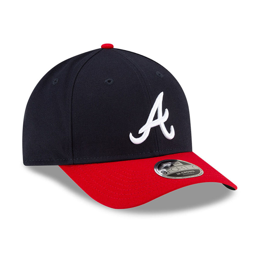 Atlanta Braves New Era Navy/Red Home 9FORTY M-Crown Player Replica Adjustable Hat、mySite、vikingsvslions