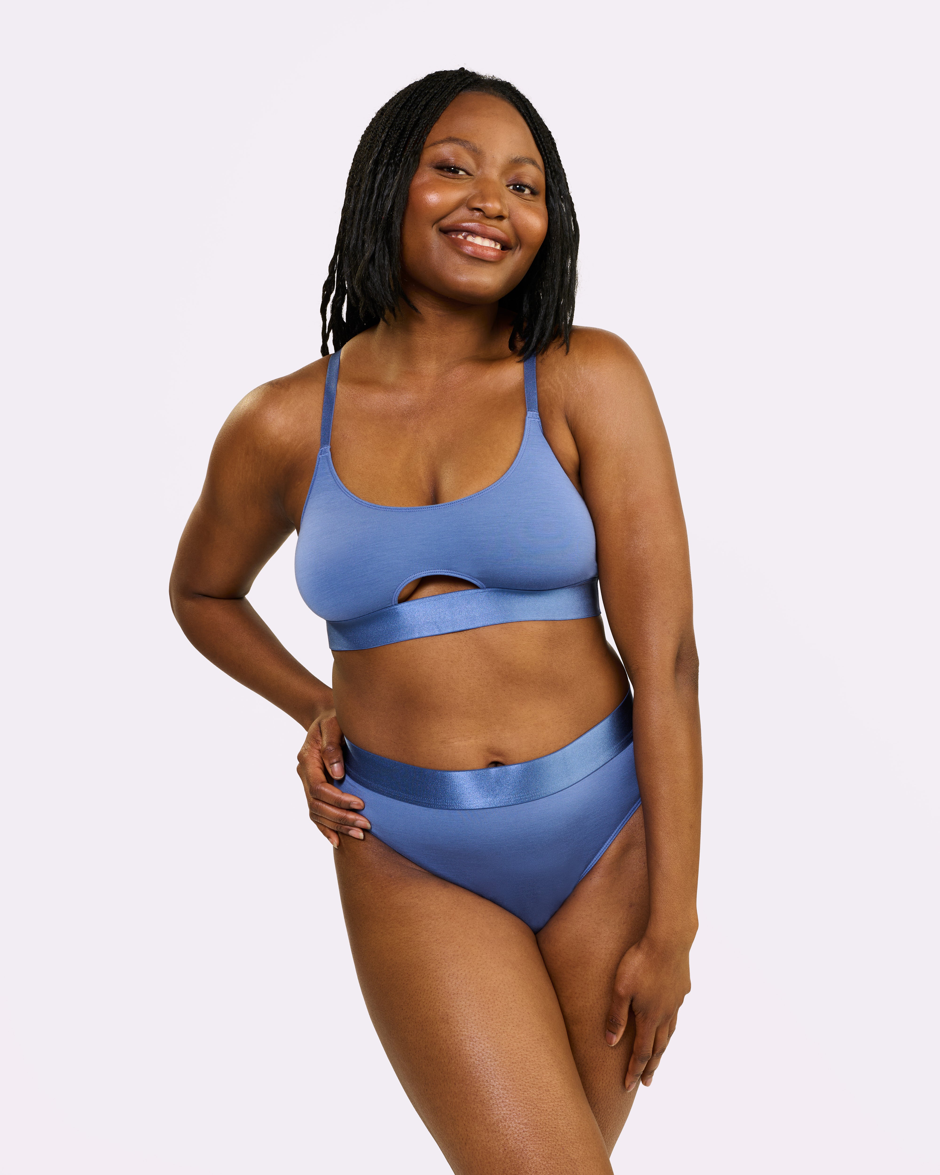 Peekaboo Scoop Bralette | New:Cotton | Archive (Dew Drop)、mySite、bengalsvssteelers