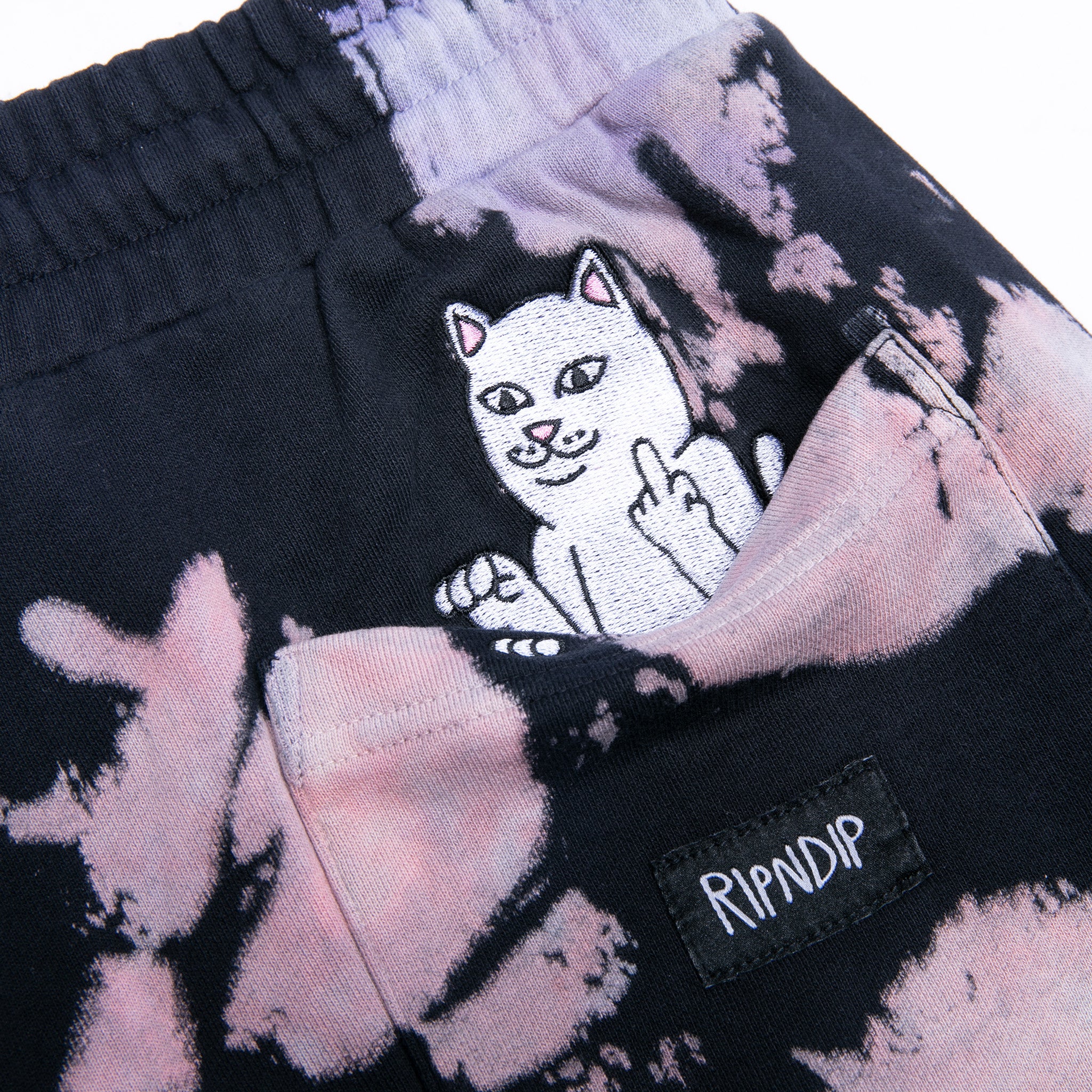  Blaze Sweatshorts (Black/Peach/Purple Tie Dye)、mySite、merchandisen