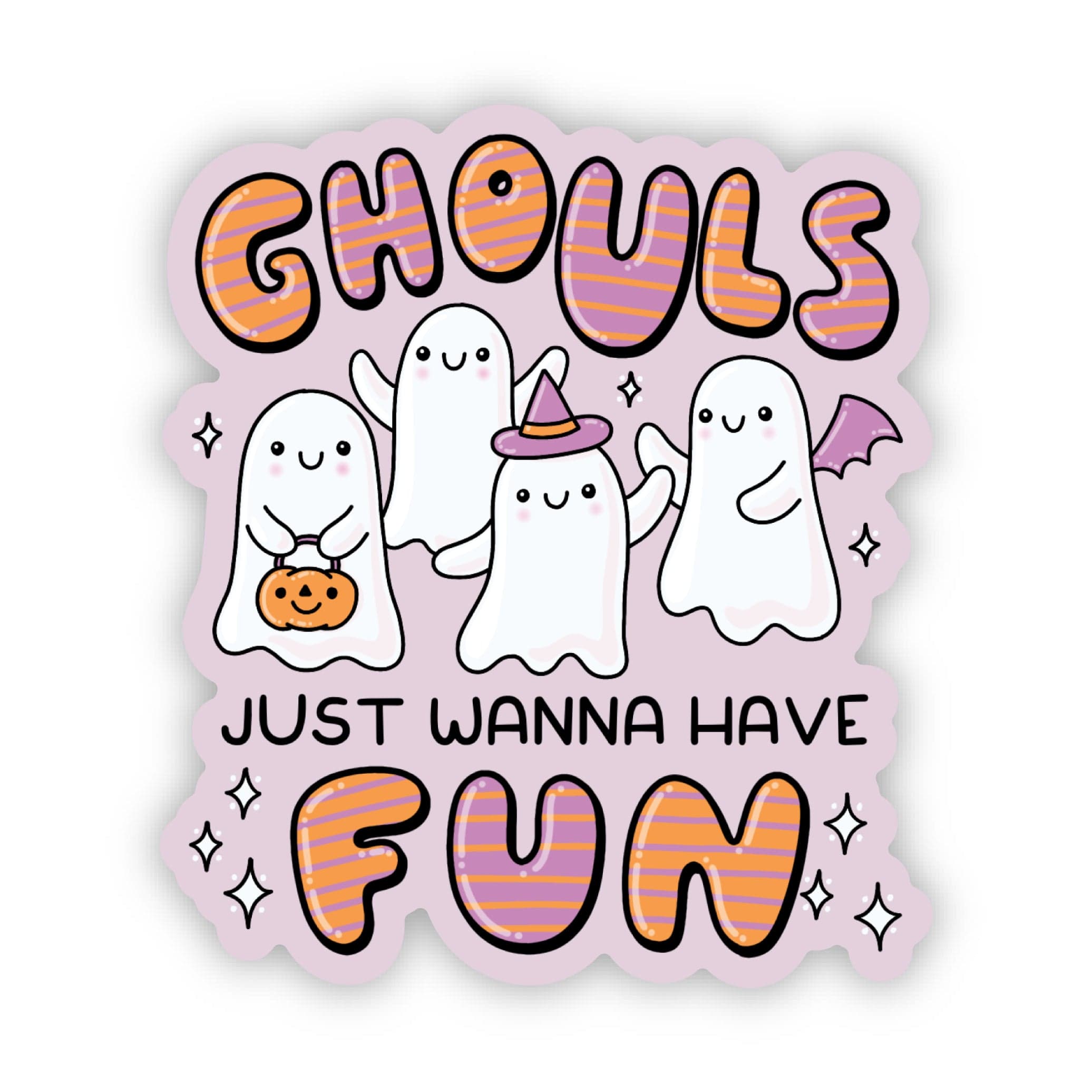  Ghouls Just Wanna Have Fun Halloween Sticker、mySite、ghnorth