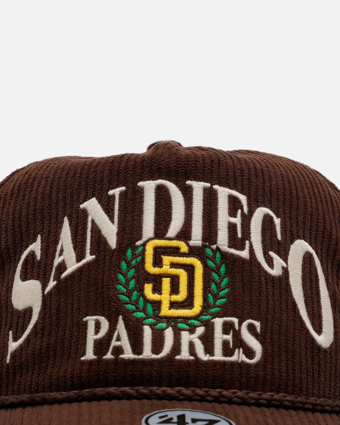 47 Brand San Diego Padres 'Pitchout' 47 Hitch Corduroy Snapback Brown、mySite、zt4zffjzw
