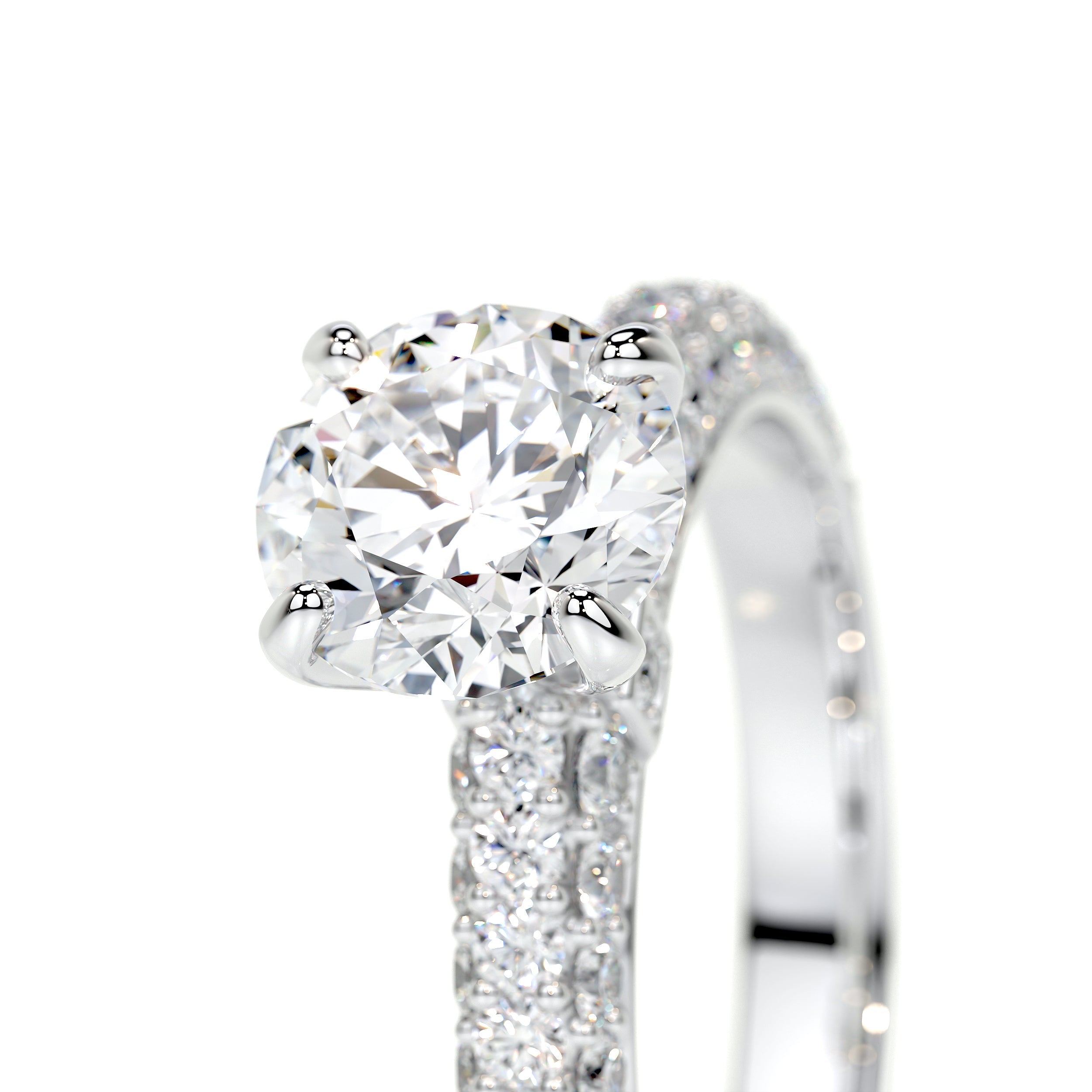 Lillian Lab Grown Diamond Ring -18K White Gold、mySite、hinf8tx79
