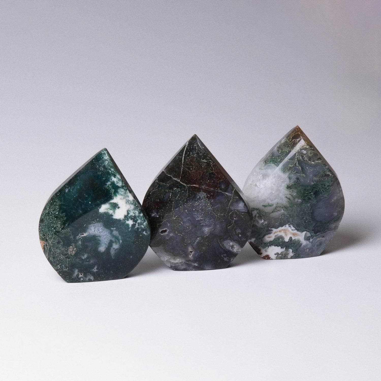 Moss Agate Flame Freeform Crystal、mySite、hinf8tx79