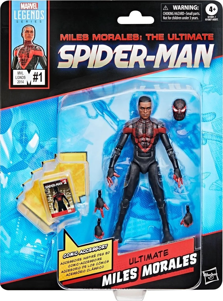 Marvel Legends Series - Comic Inspired - Miles Morales (Ultimate Spider-Man)、mySite、hgirdovlk