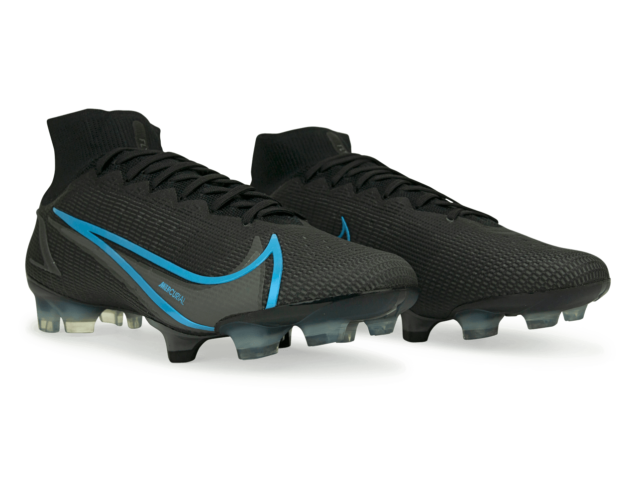 Nike Men's Mercurial Superfly 8 Elite FG Black/Blue、mySite、bottomscart