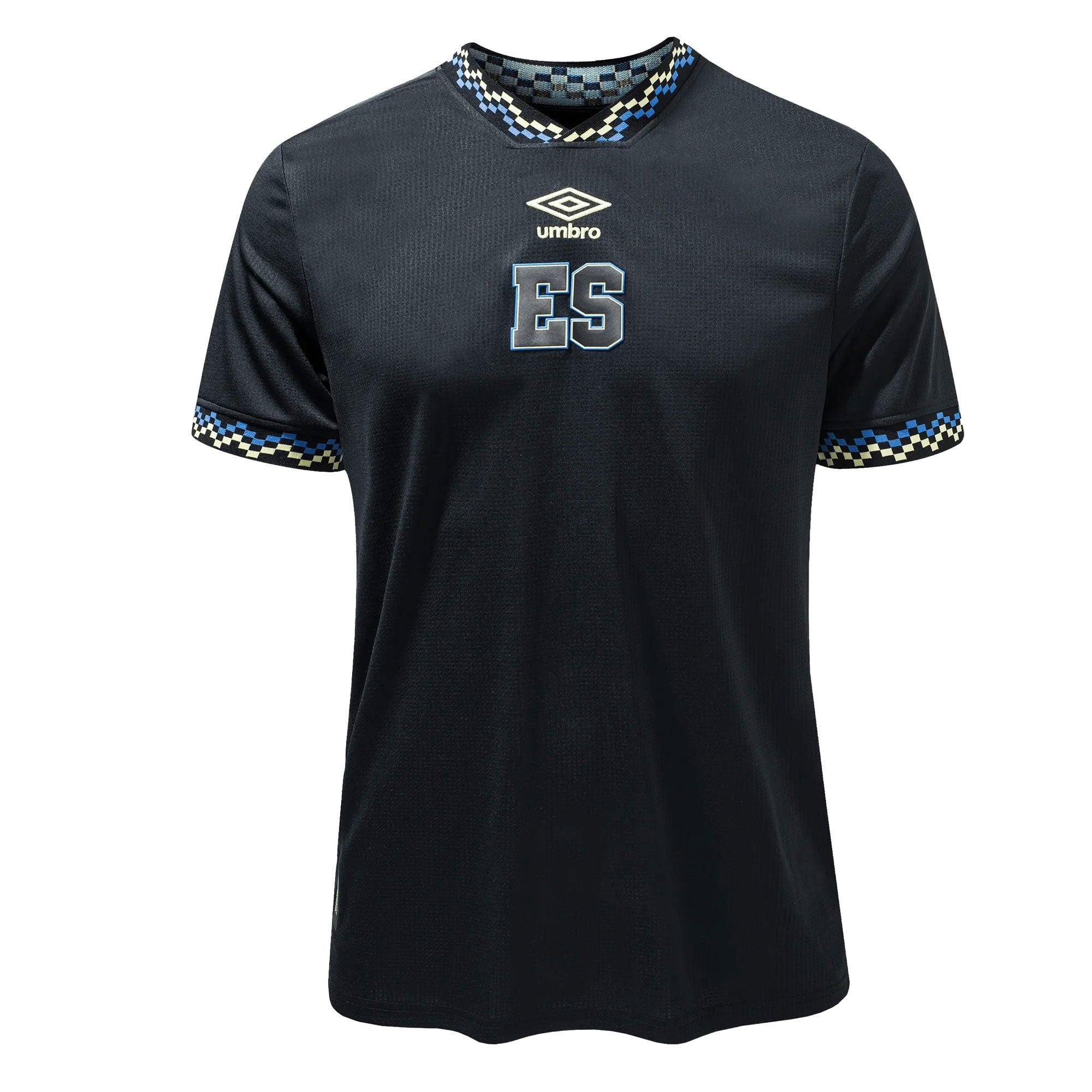 Umbro Men's El Salvador 2023/24 Third Jersey Black、mySite、bottomscart