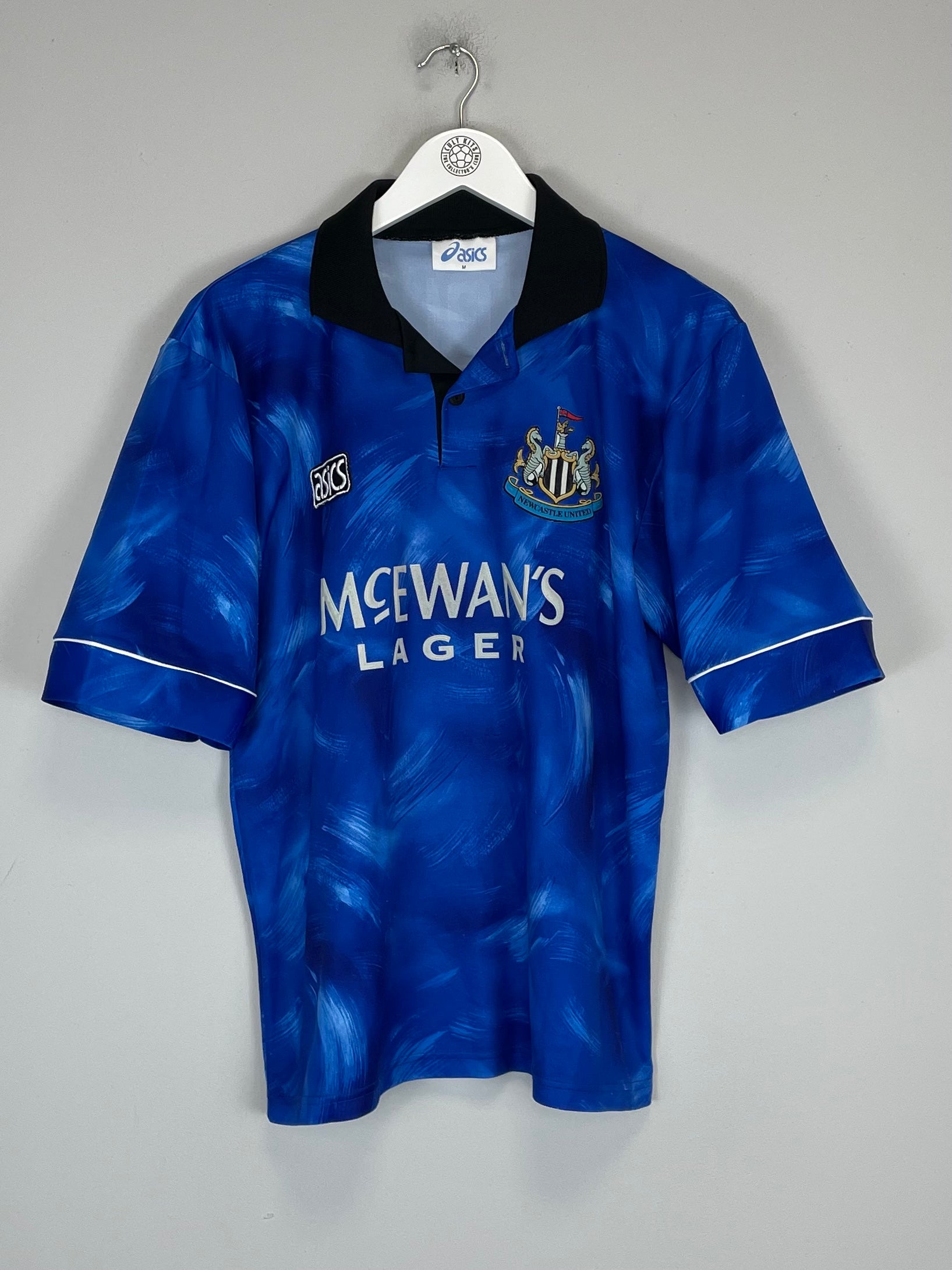 1993/95 NEWCASTLE UNITED COLE #9 AWAY SHIRT (M) ASICS、mySite、sh1993/95 NEWCASTLE UNITED COLE #9 AWAY SHIRT (M) ASICS、mySite、glenpowelloop_name