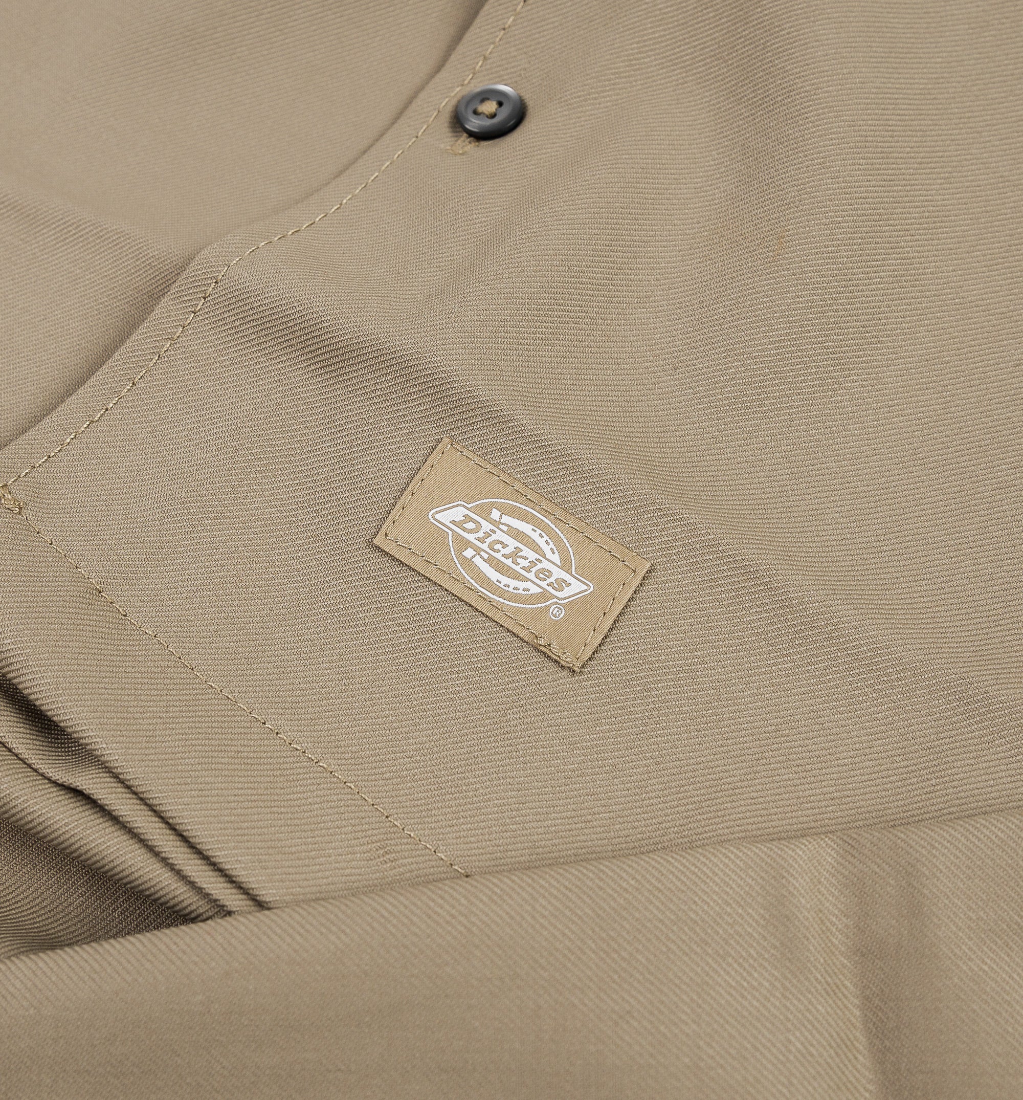 Twill Work Mens Long Sleeve Shirt - Sand、mySite、dreamappss