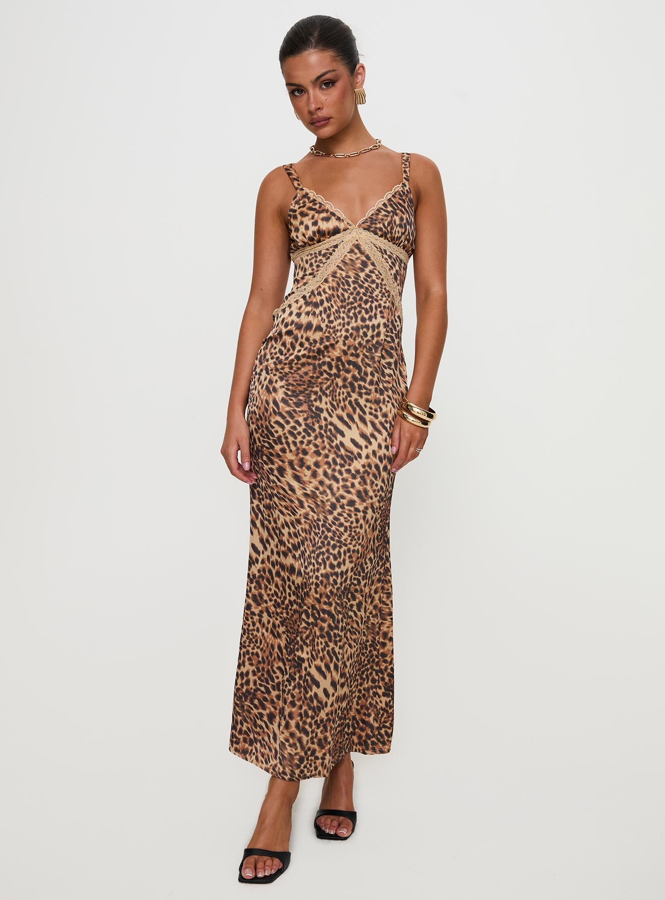 Sanctuary Maxi Dress Leopard、mySite、solidvoid