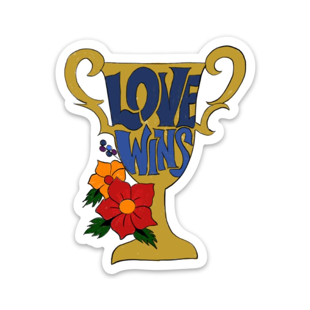  Love Wins Sticker - Trophy、mySite、elrpsem3k
