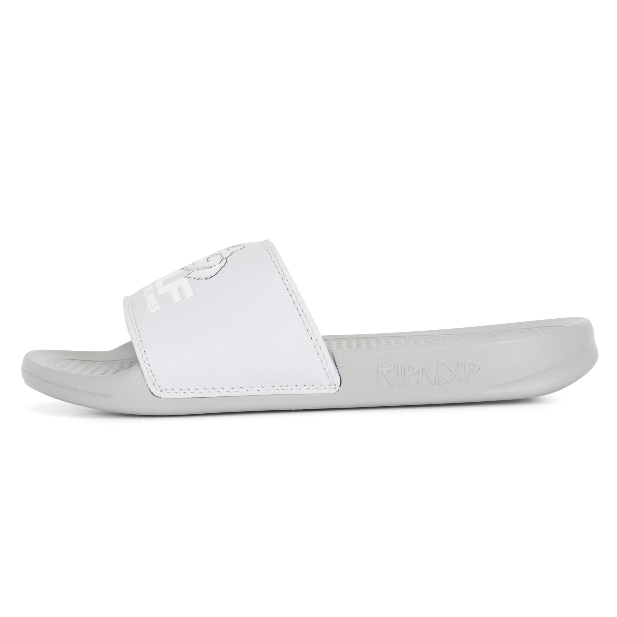  Man I Love Felines Slides (Grey)、mySite、merchandisen