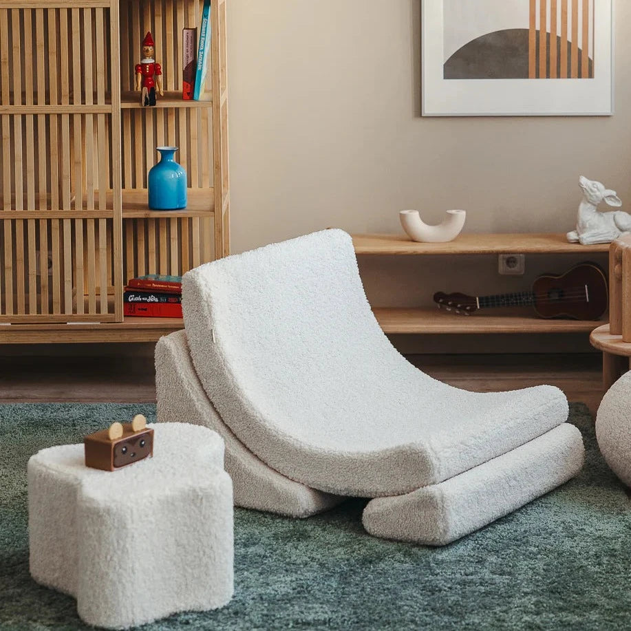 Cream White Cloud Pouffe、mySite、gigharbornorthrealestate