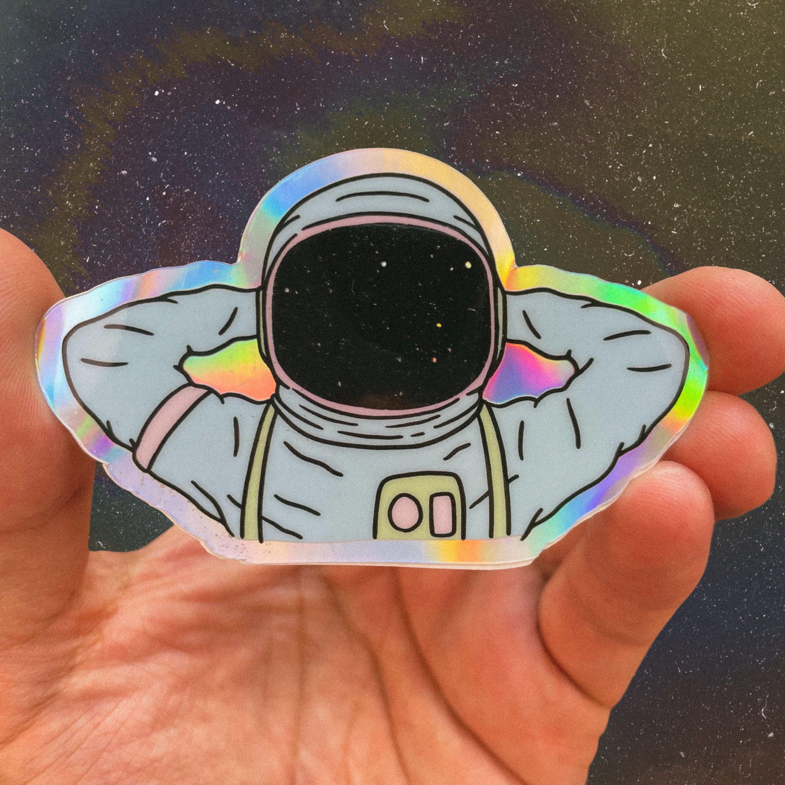  Astronaut Holographic Sticker、mySite、elrpsem3k