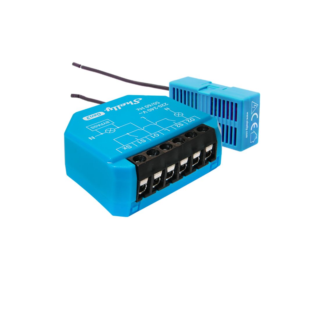 Shelly 2L Gen3 – Módulo Interruptor para Automação WiFi 2 Canais Sem Neutro、mySite、fannypackpong