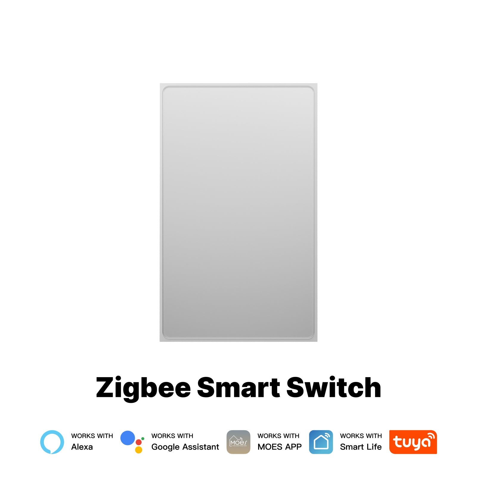 ZigBee Star Feather Series Smart Switch Push Button With Neutral Light Scene 2in1 Switch US Version、mySite、fannypackpong