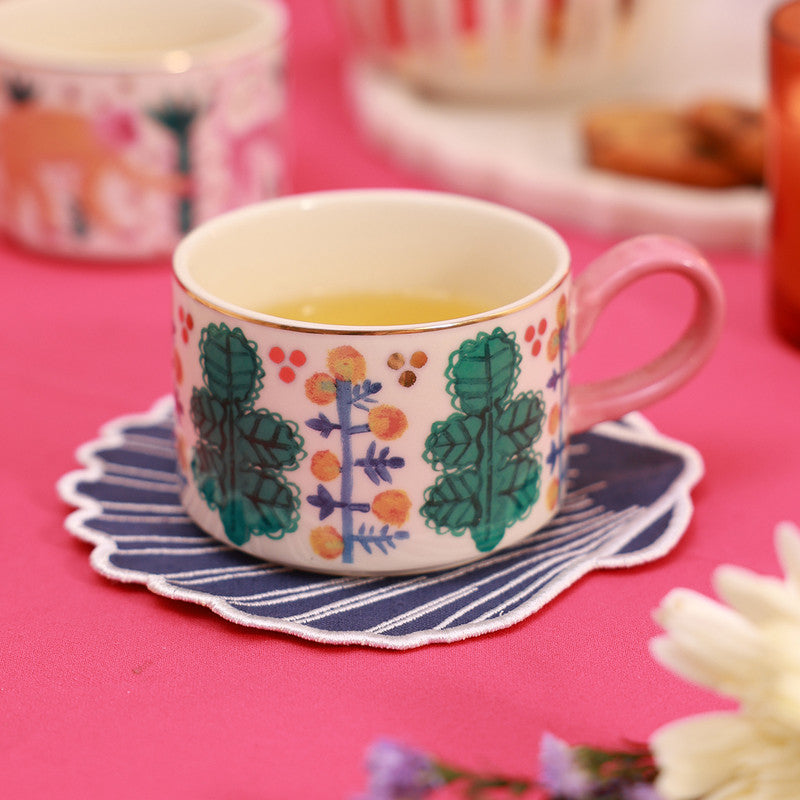 Ceramic Tea Pot Set | Tea Pot & Cups | Multicolour | Set of 3、mySite、camillekostekn