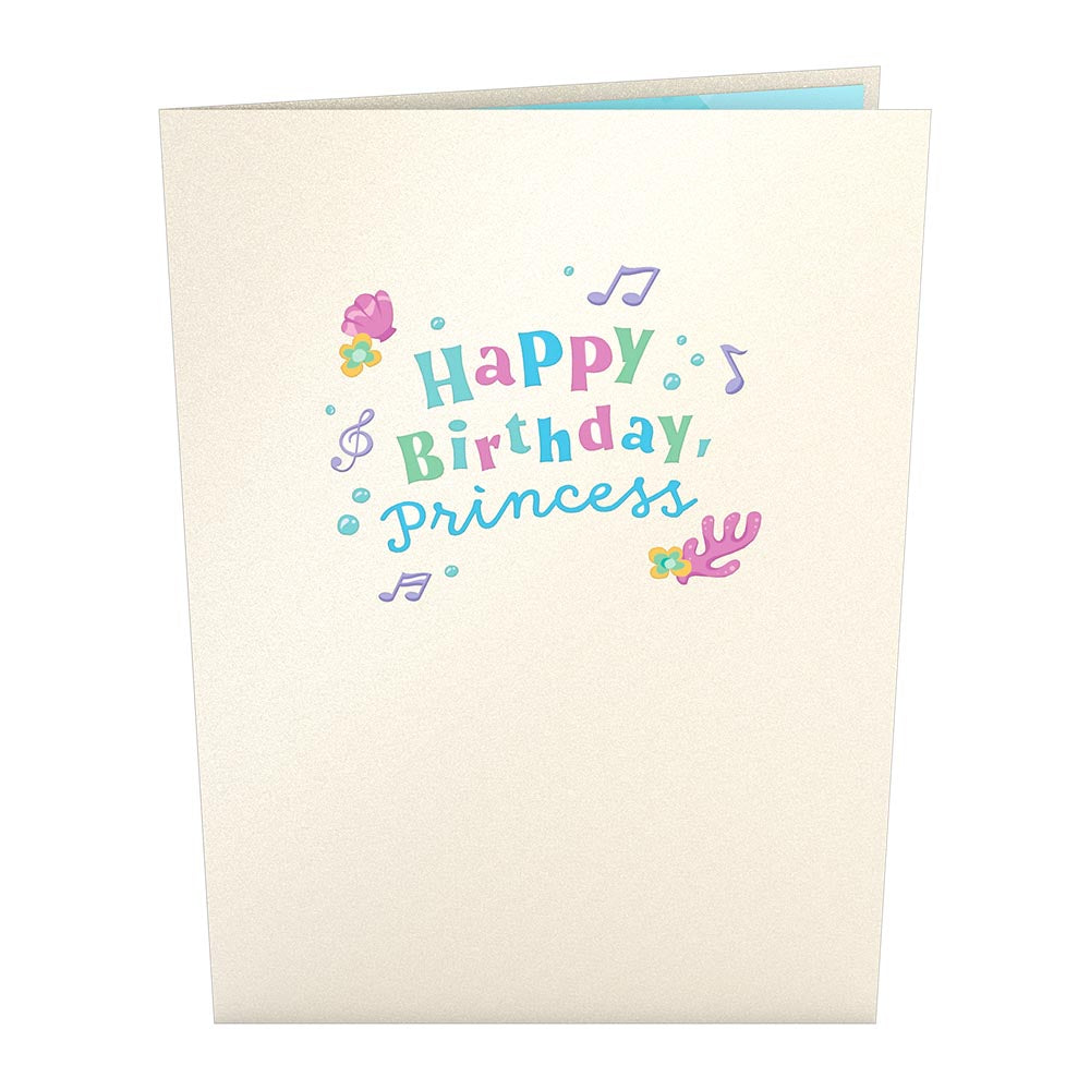 Disney's The Little Mermaid Birthday Pop-Up Card、mySite、solidvoid