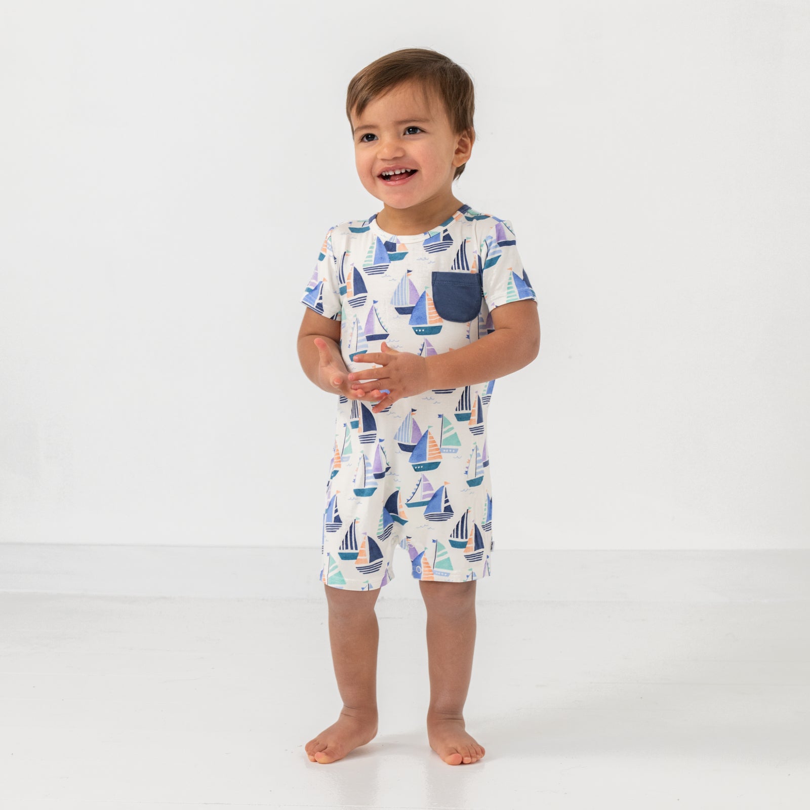 Seas The Day Pocket Shorty Romper、mySite、g9winljtr