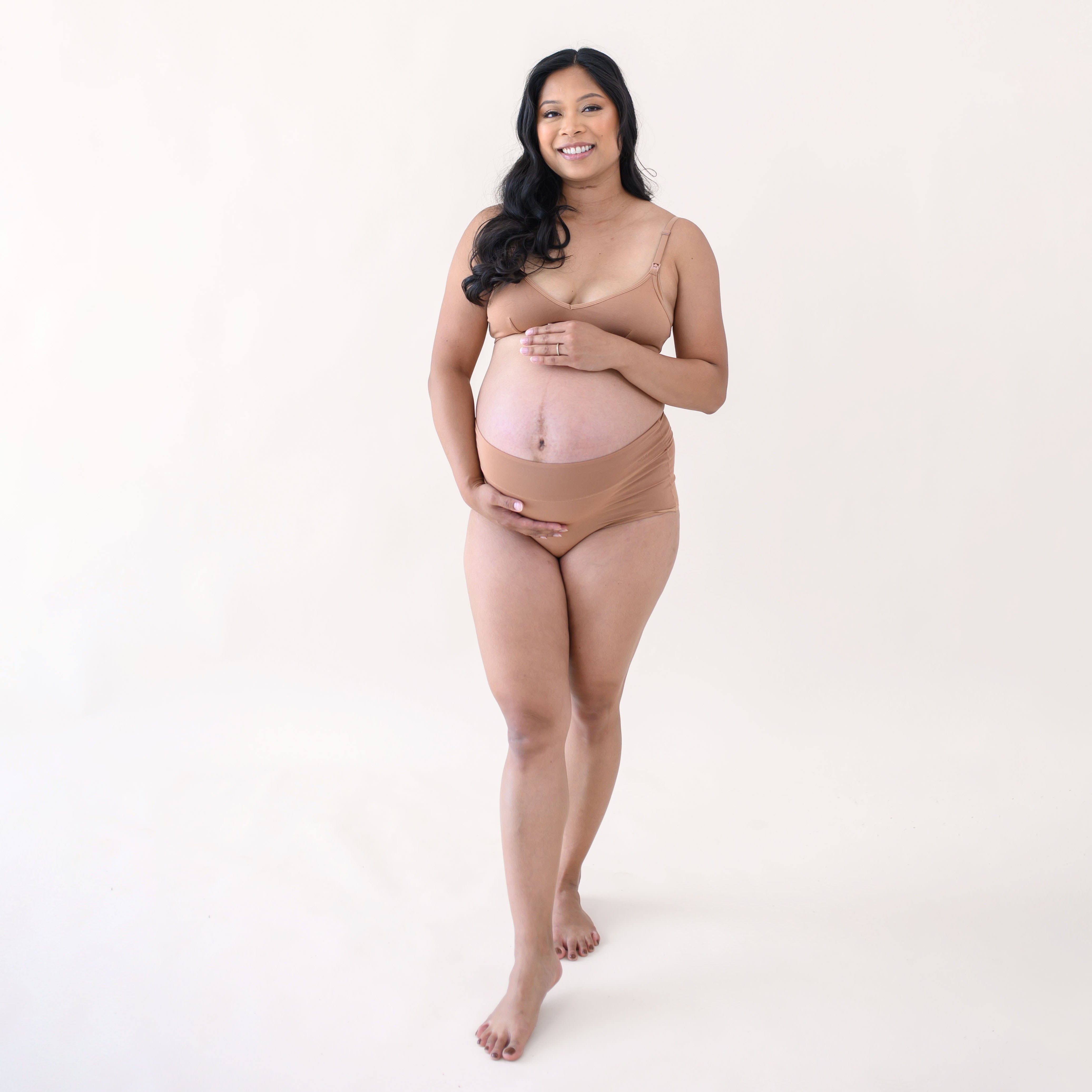  Women's High-Waisted Brief in Latte、mySite、layawaytickets