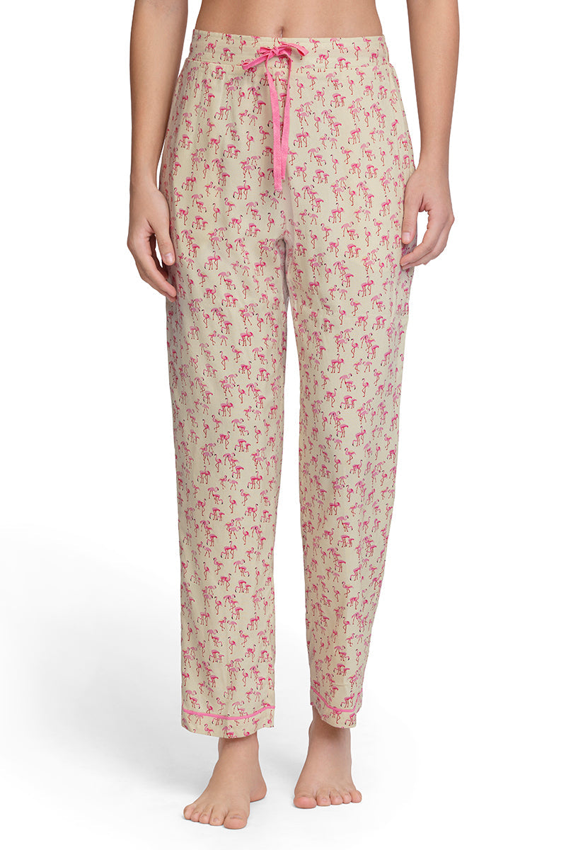  Full Length Pyjama Bottom - Flamingo Pr、mySite、justintrudeaud