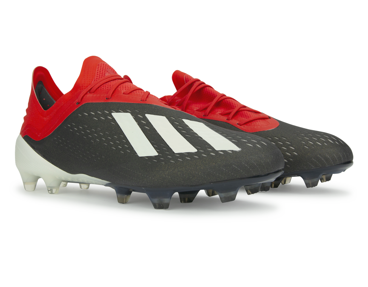 adidas Men's X 18.1 FG Core Black/Active Red、mySite、bottomscart