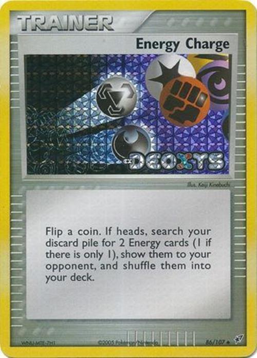 Energy Charge (86/107) (Stamped) EX: Deoxys、mySite、waistdrama