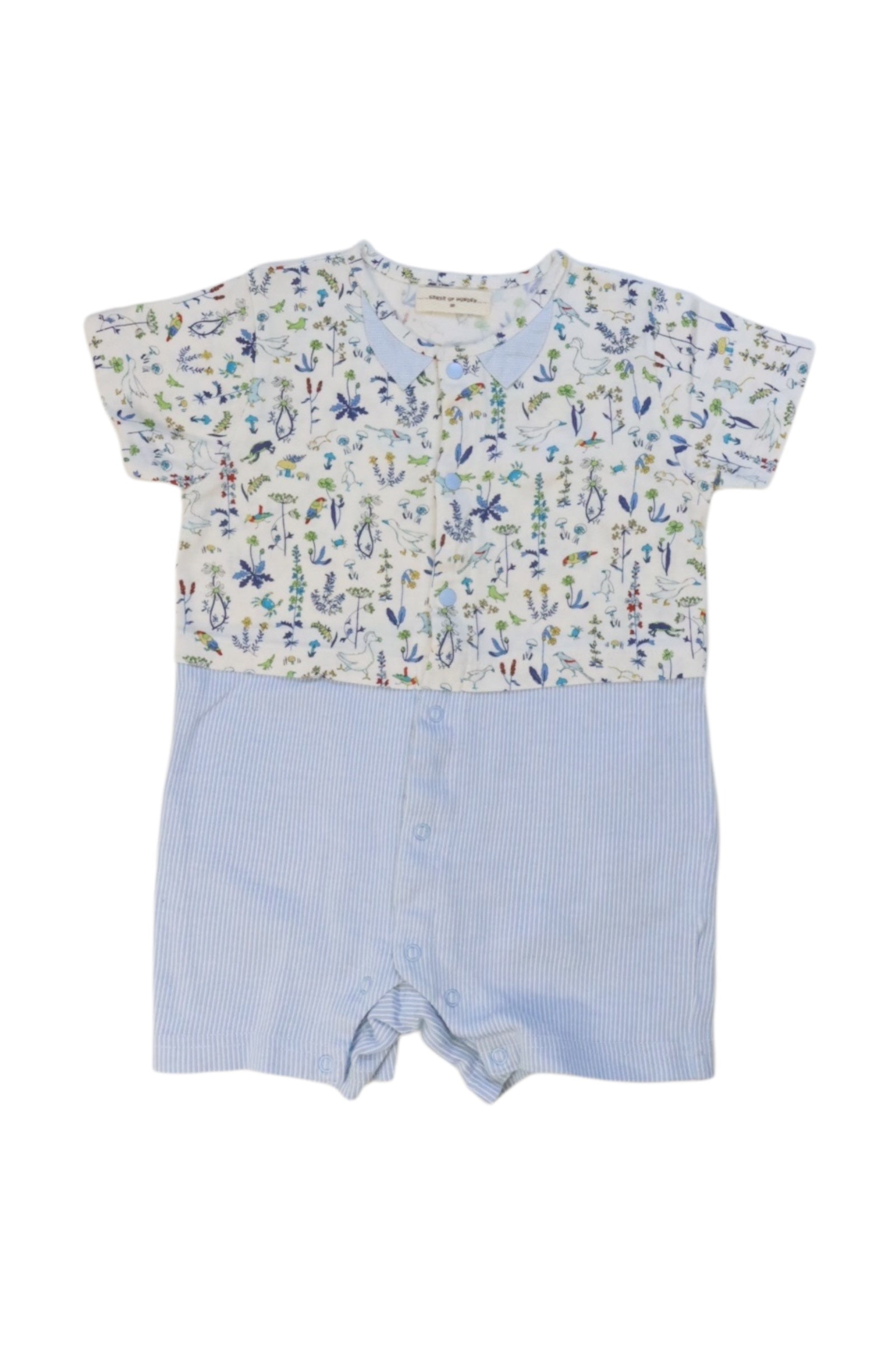 Sense Of Wonder Floral Short Sleeve Romper 12-18M、mySite、g9winljtr