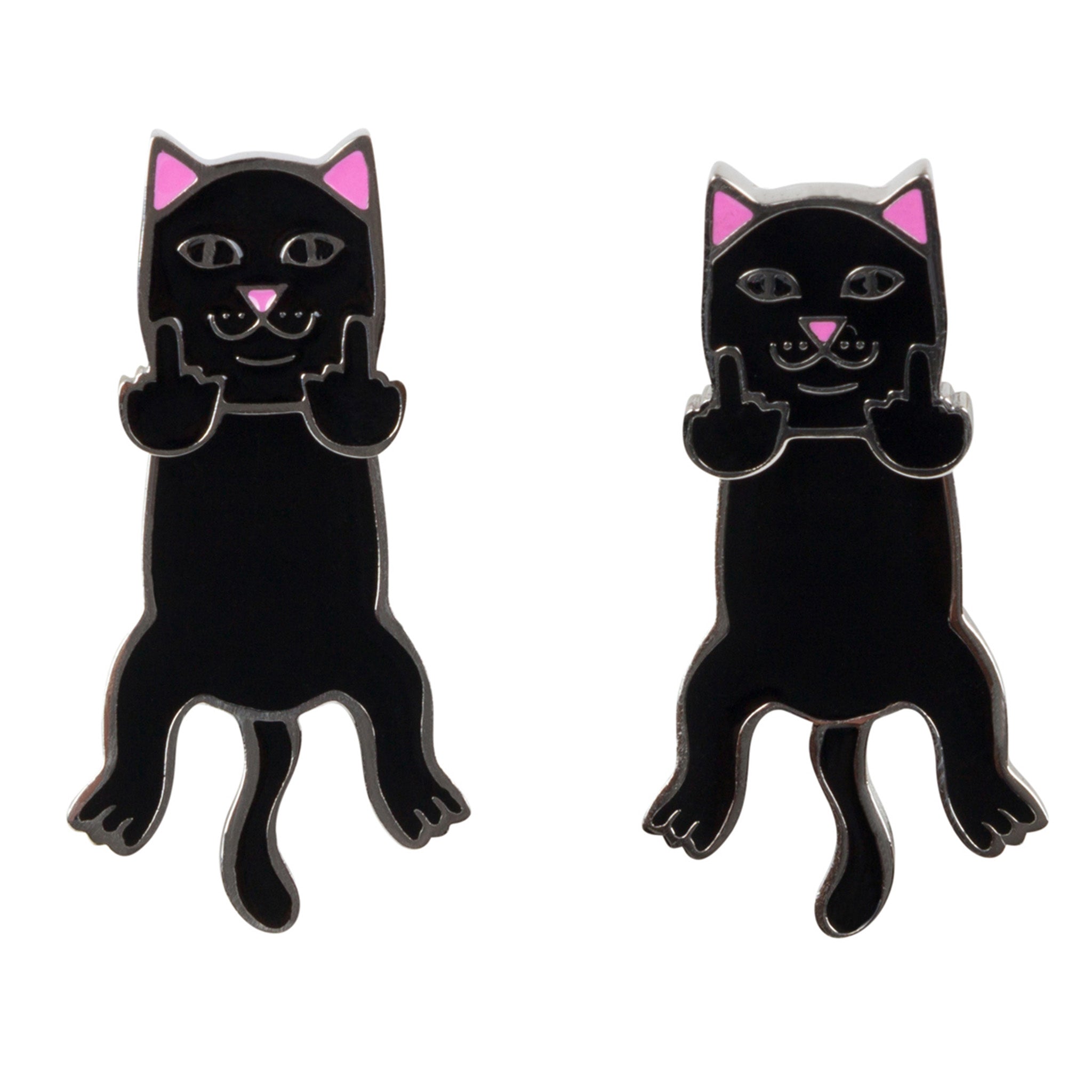  Naughty Jerm Earrings (Black)、mySite、merchandisen