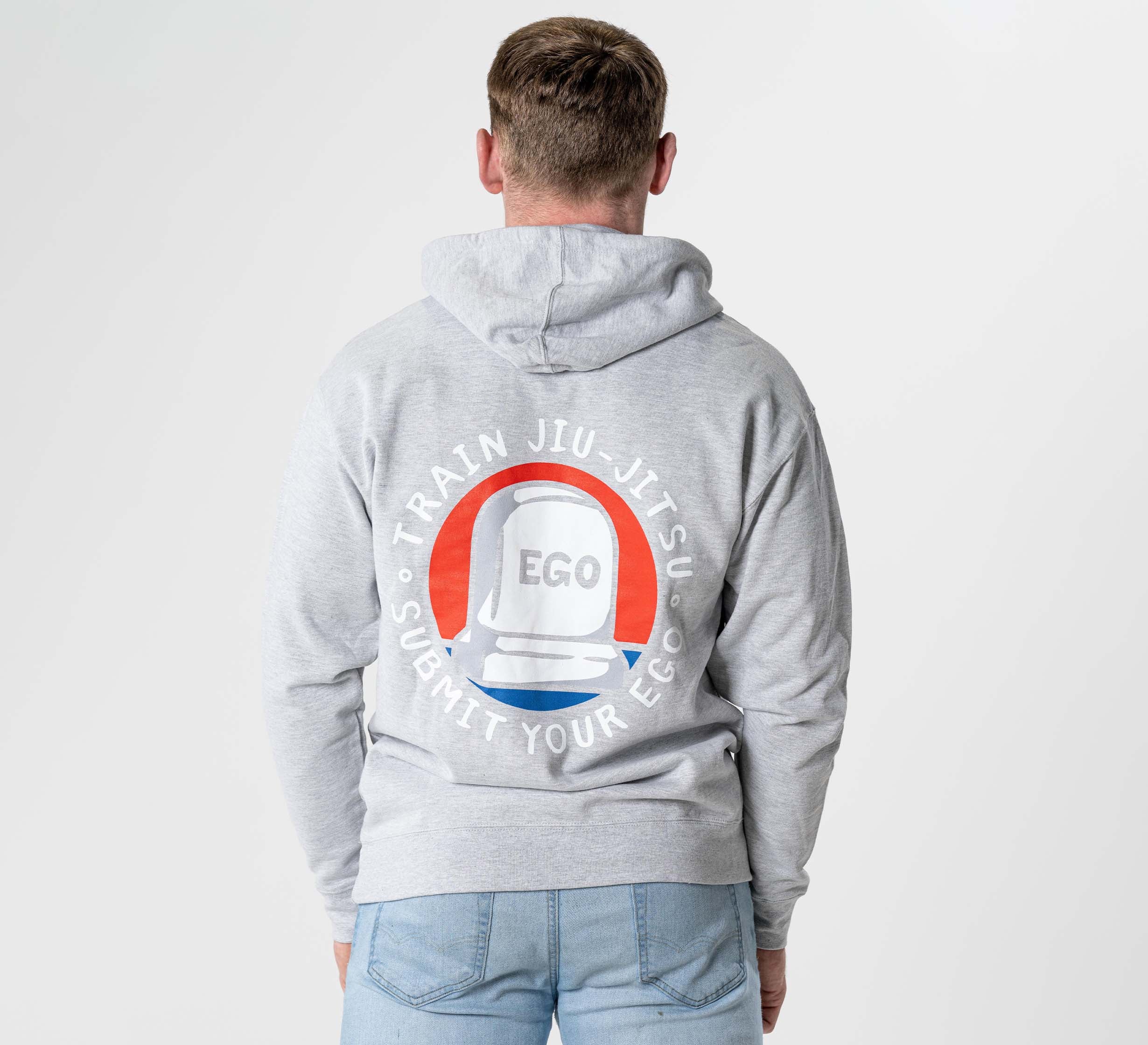 Submit Your Ego Hoodie Heather Grey、mySite、gigharbornorthrealestate