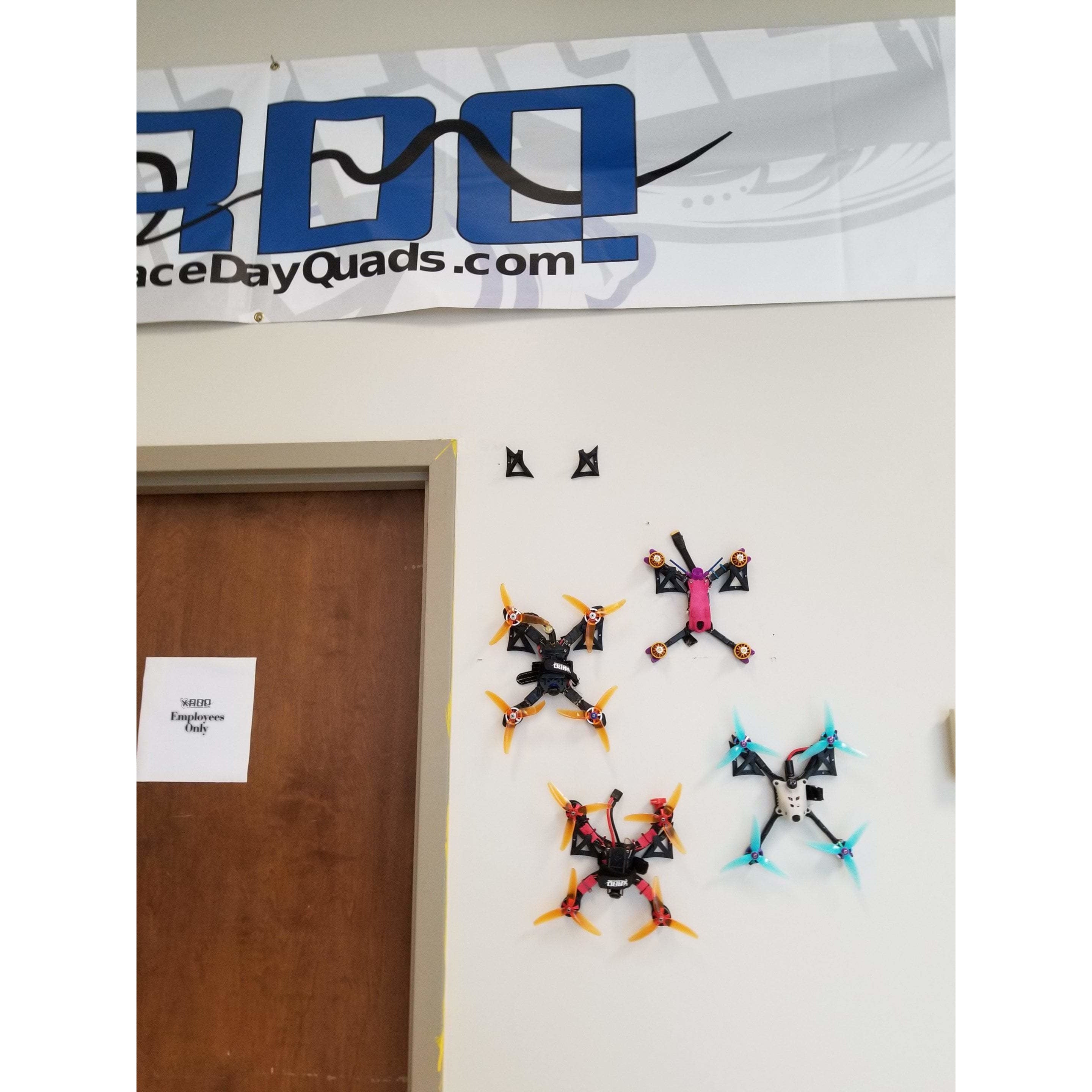  RDQ Quad Wall Mount - 3D Printed PLA - Choose Your Color、mySite、merchandisen