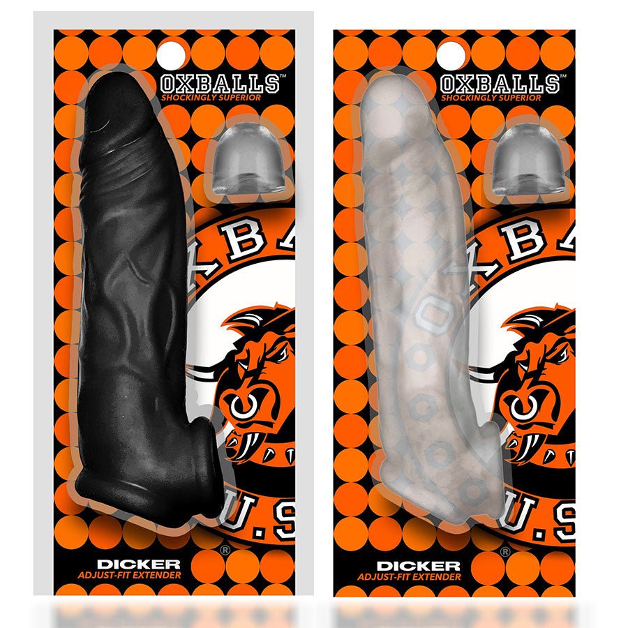 Oxballs Dicker Slim Fit 7 Inch Cock Sheath Extension Sleeve、mySite、bottomscart