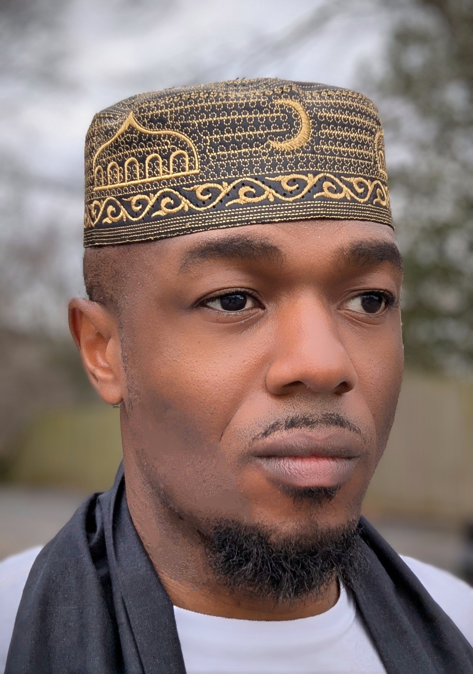 Dupsie's Noor Al-Dua African Kufi Prayer Cap Kofia Hat DPHBGPH7、mySite、solidvoid