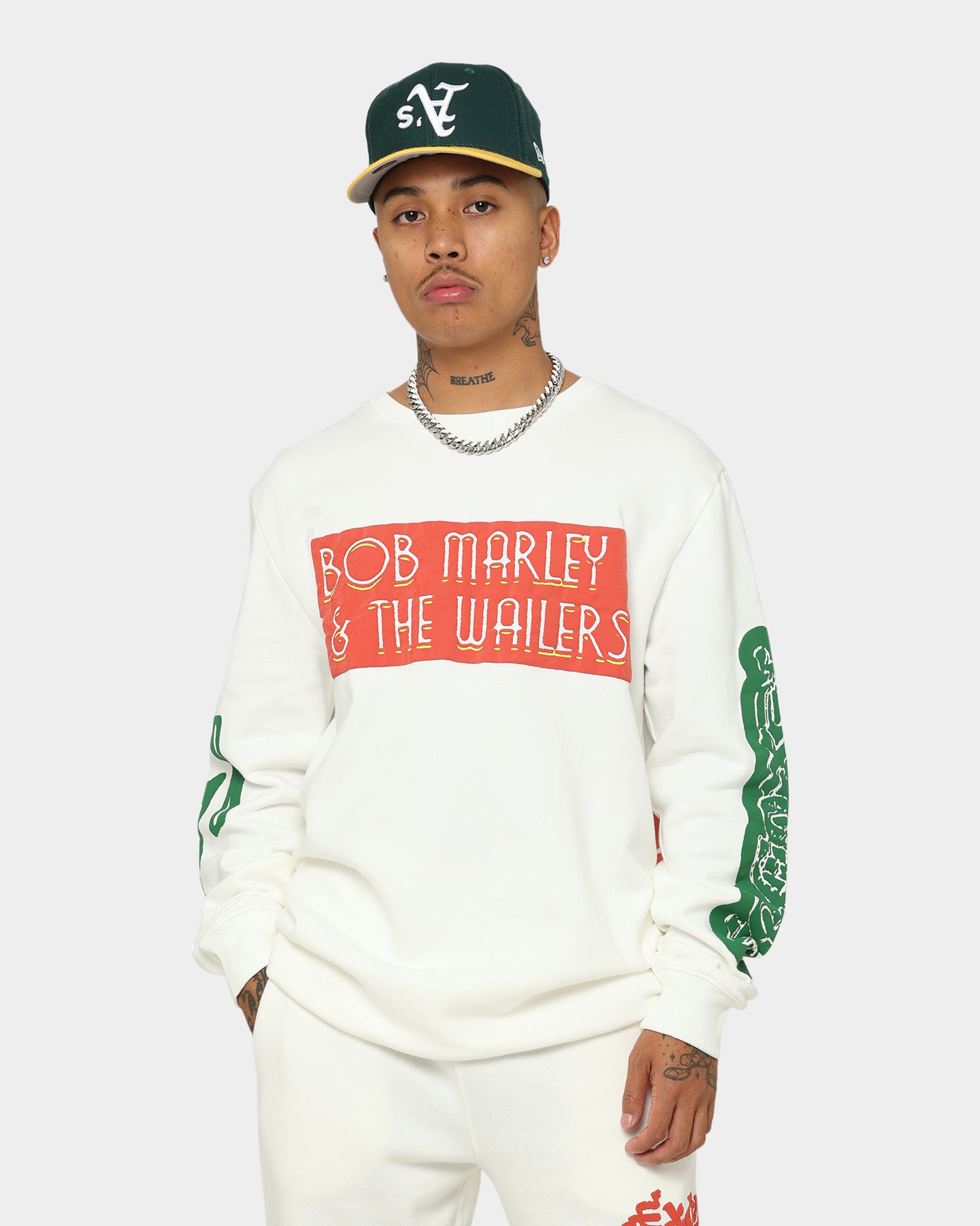 Bob Marley The Wailers Exodus Crewneck Off White、mySite、zt4zffjzw