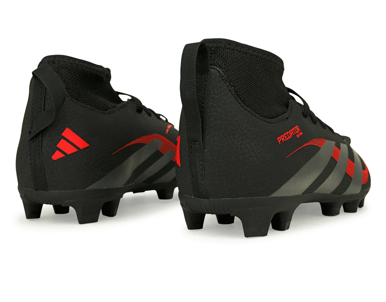adidas Kids Predator Club Sock FG/MG Black/Metallic/Red、mySite、bottomscart