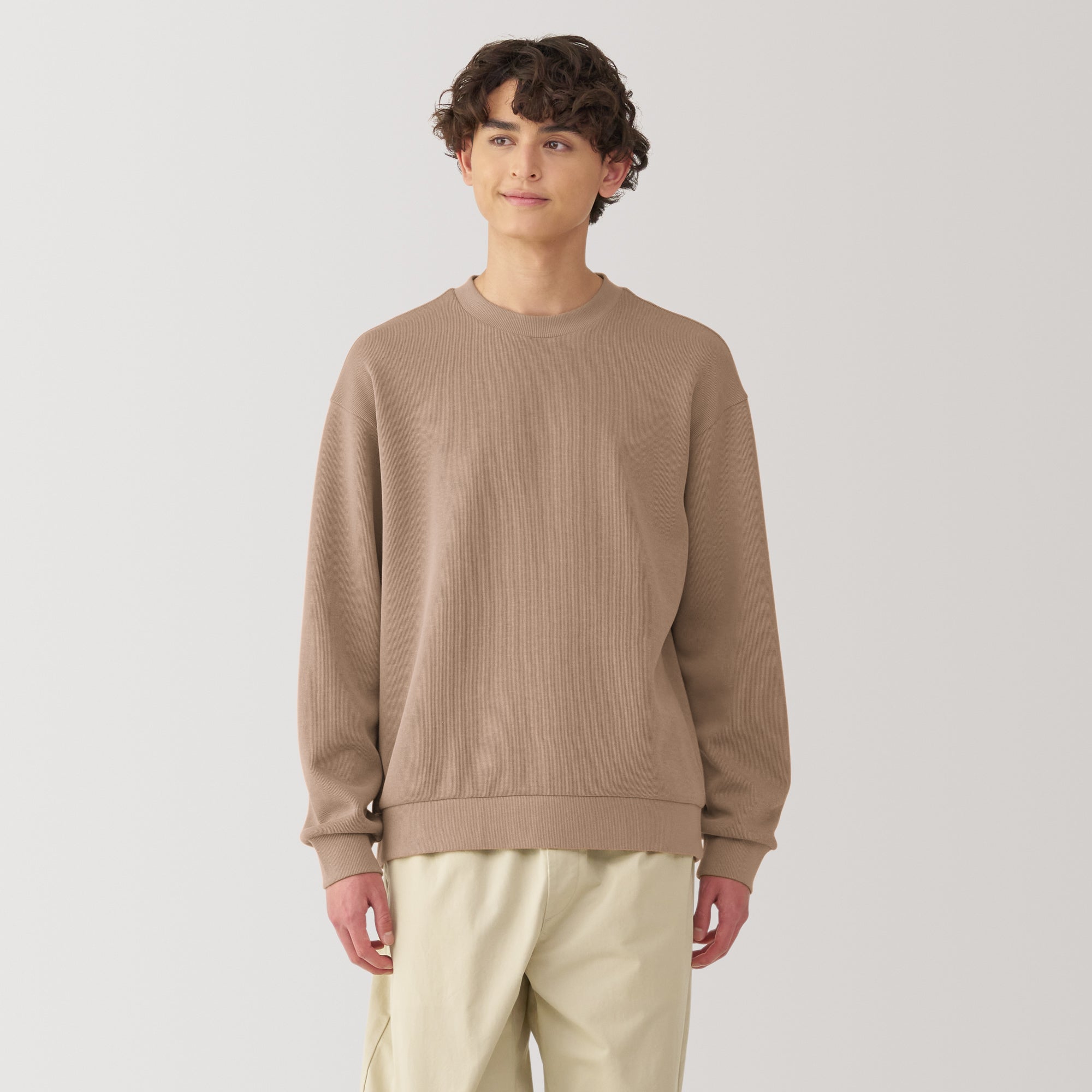  Men's Double Knitted Crew Neck Pullover、mySite、sugarbowlscore