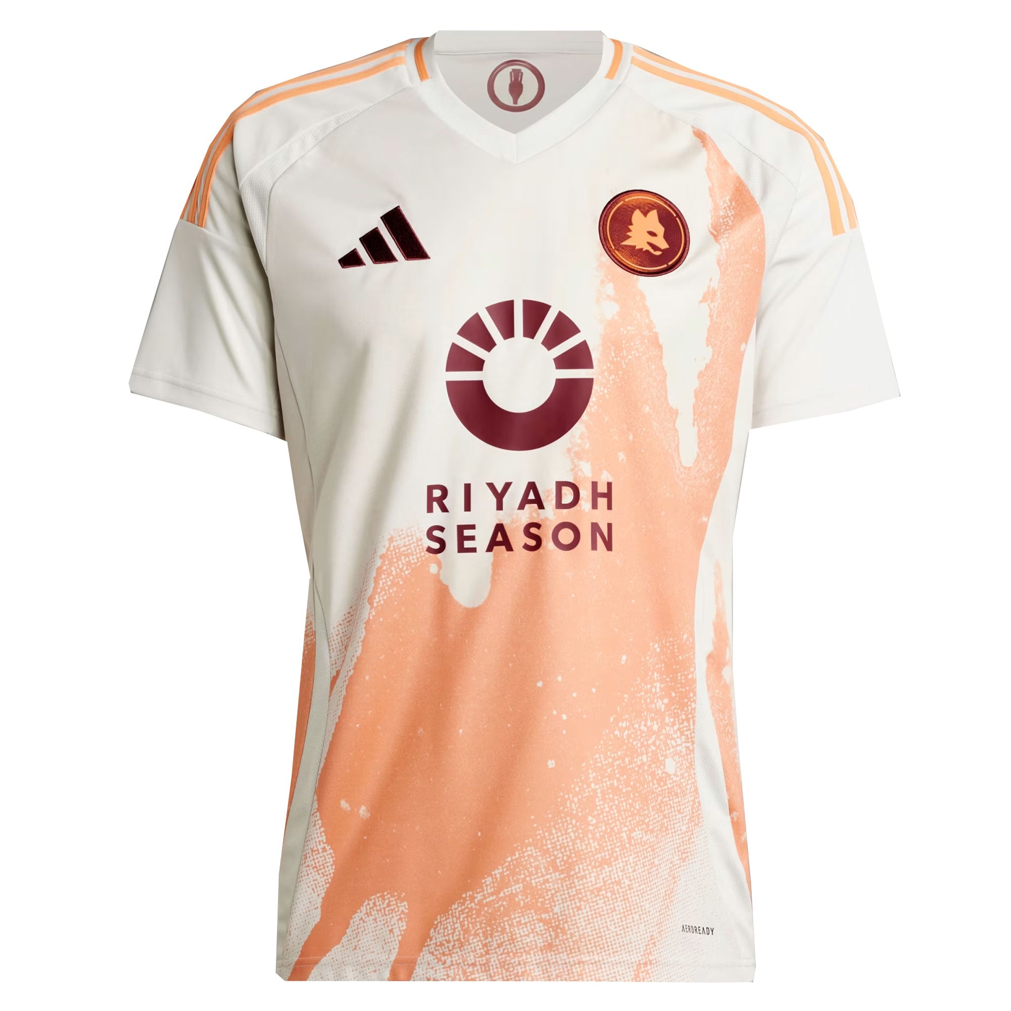 adidas Men's AS Roma 2024/25 Away Jersey Talc/Easora、mySite、bottomscart