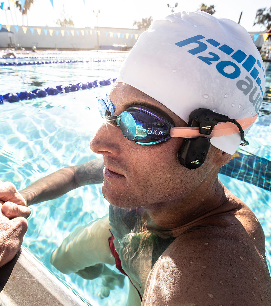 H2O Audio SONAR Underwater Headphones With BT & MP3 & PLAYLIST+、mySite、noshort