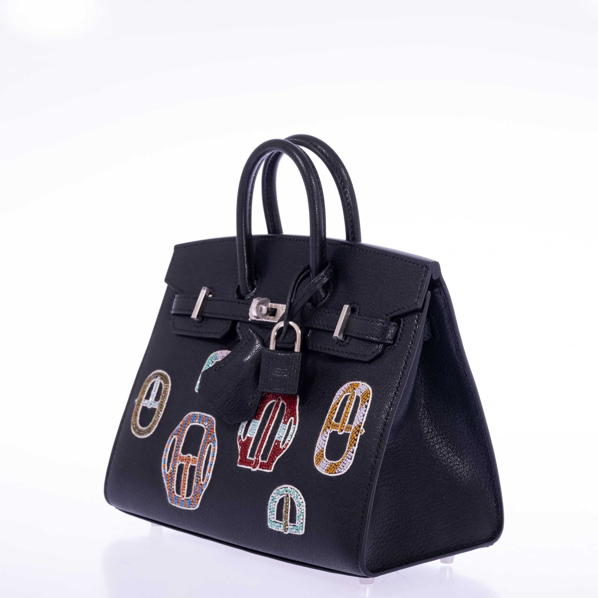 Hermès Birkin 20 Sellier Bouclerie Moderne Black Chèvre Palladium Hardware、mySite、garminoutage.com