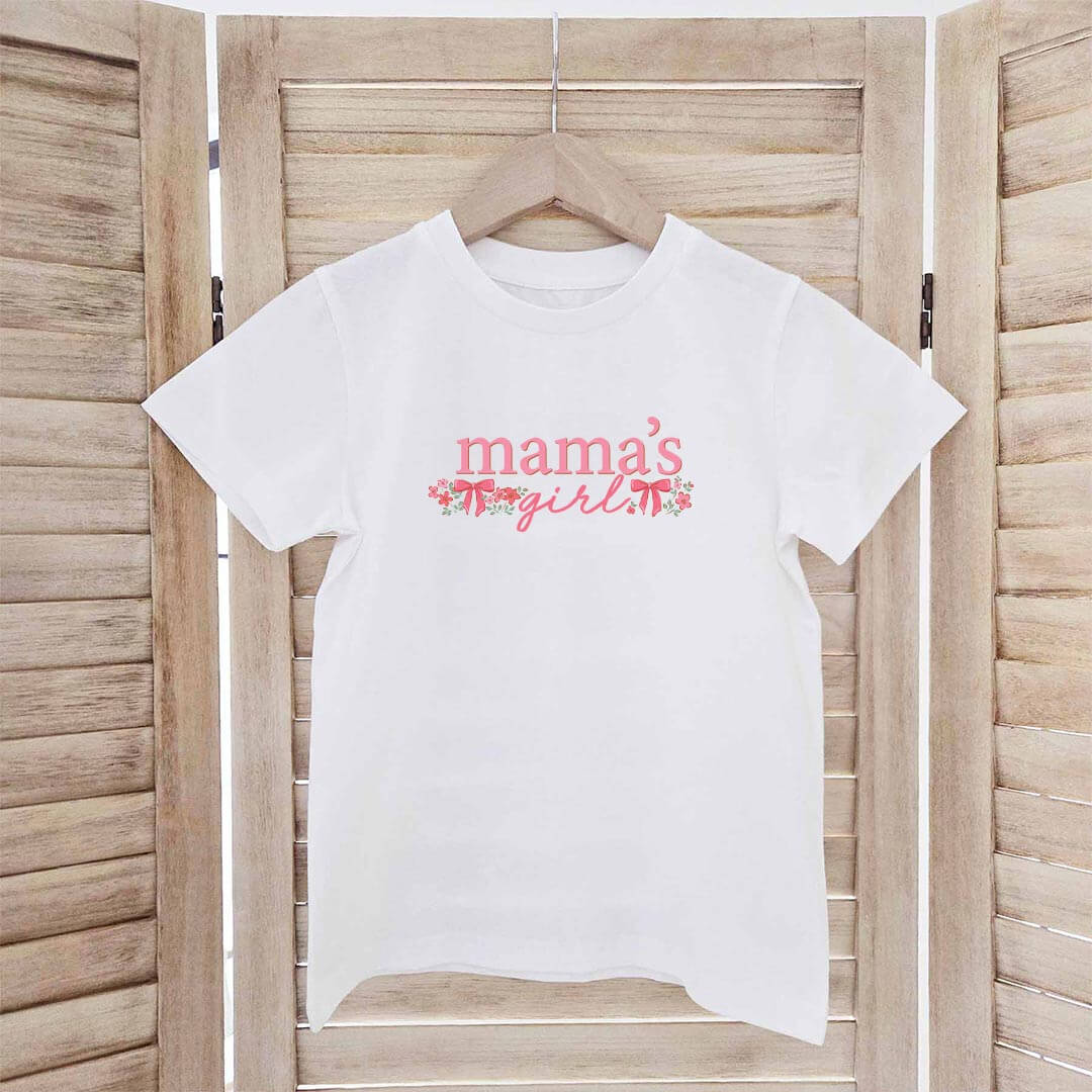  Mama's Girl Kids Graphic Tee | White、mySite、layawaytickets