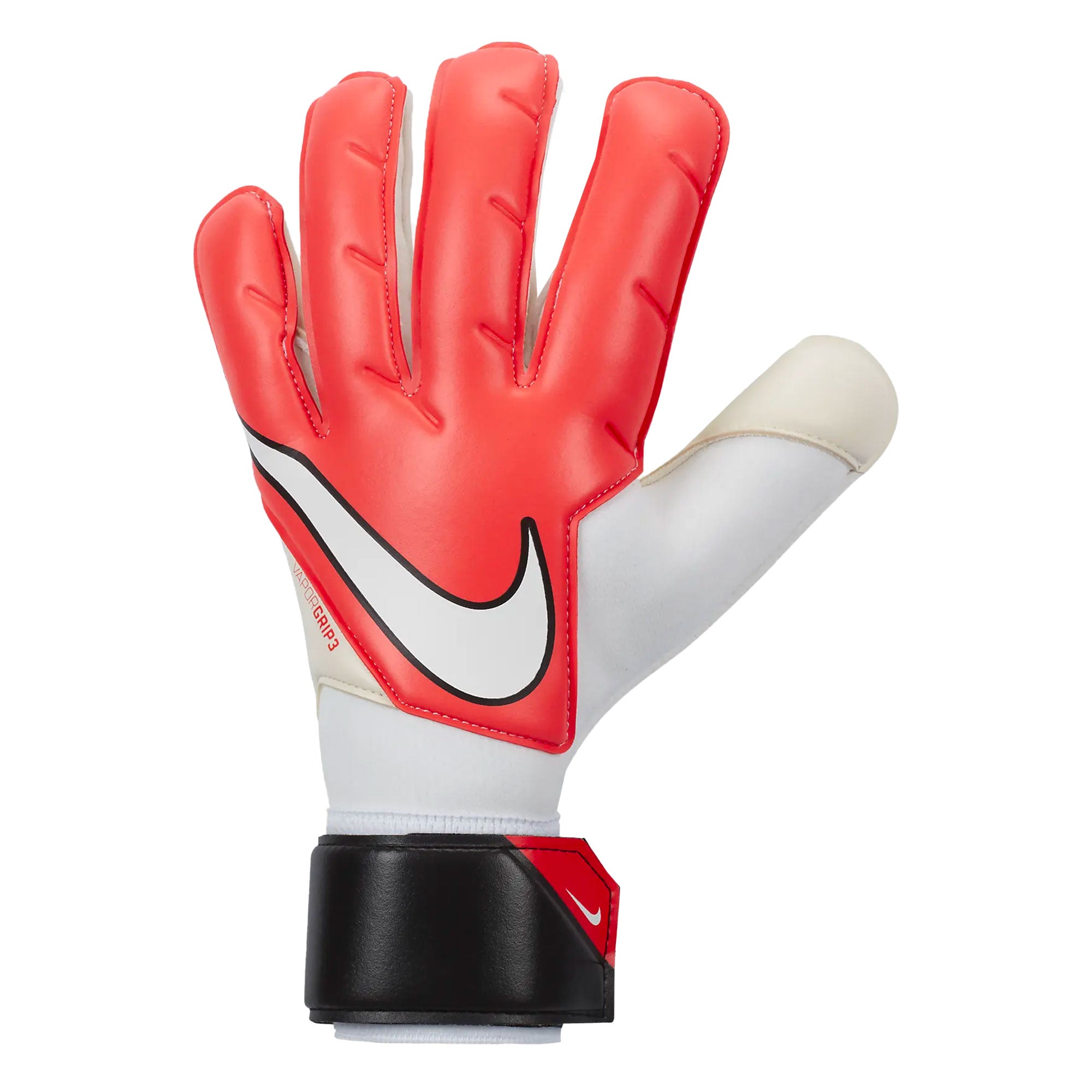 Nike Men's Vapor Grip 3 Goalkeeper White/Red、mySite、noshort