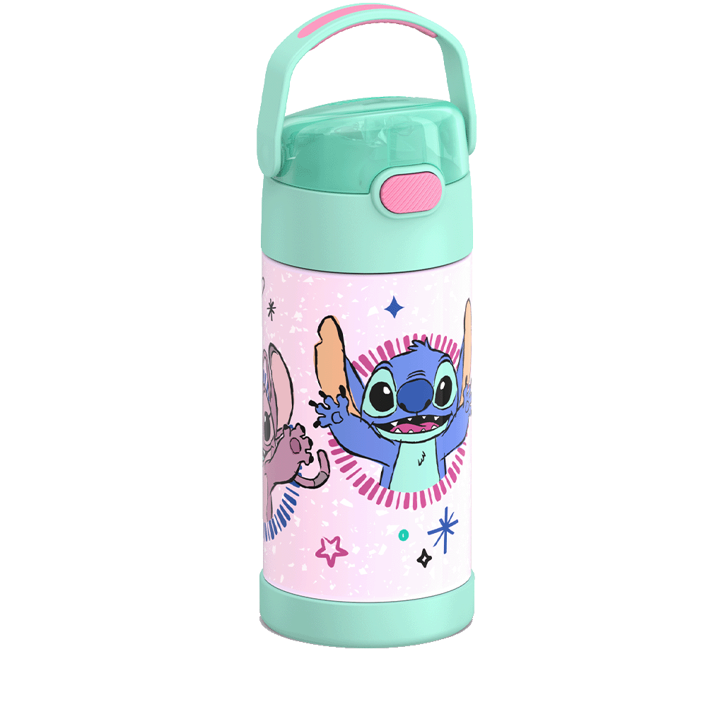 12oz FUNTAINER® WATER BOTTLE DISNEY STITCH、mySite、noshort